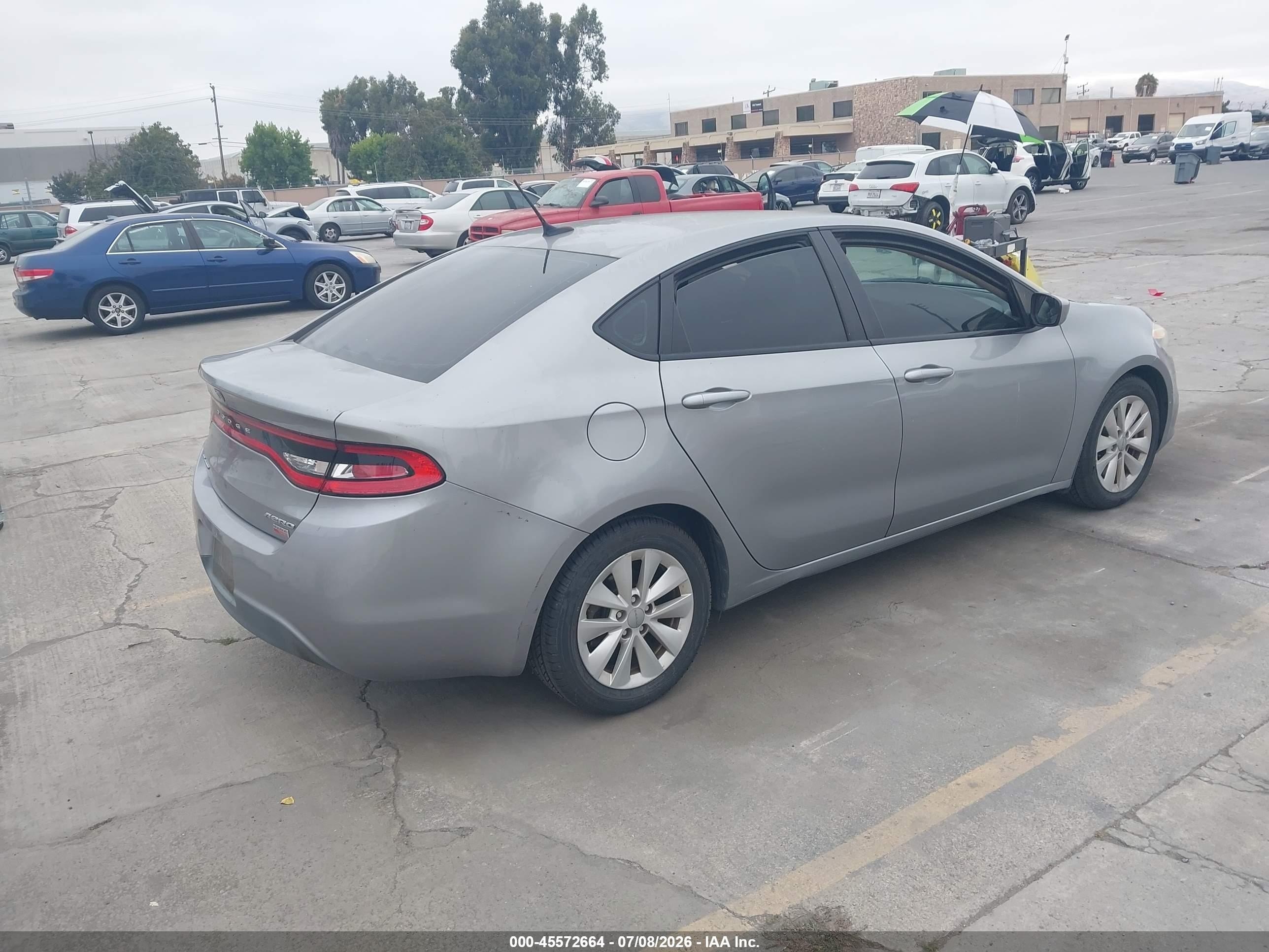 2015 Dodge Dart Aero Серебряный vin: 1C3CDFDH2FD181418