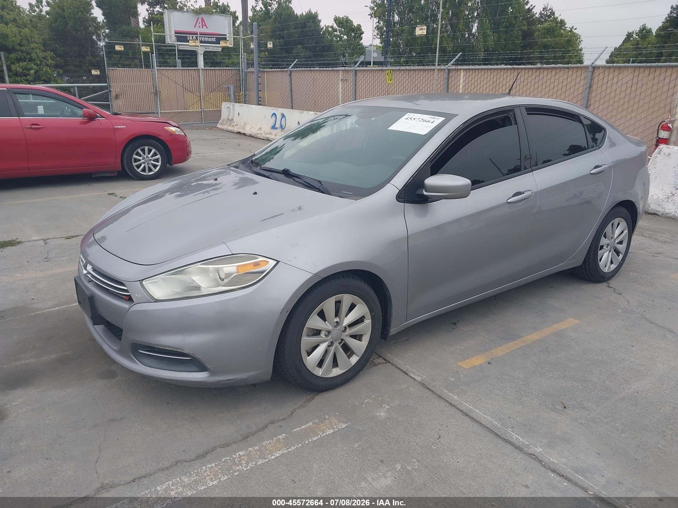 2015 Dodge Dart Aero Серебряный vin: 1C3CDFDH2FD181418