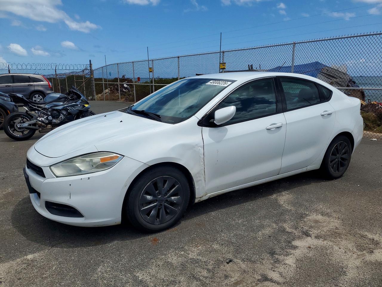 2015 Dodge Dart Se Aero White vin: 1C3CDFDH2FD405271