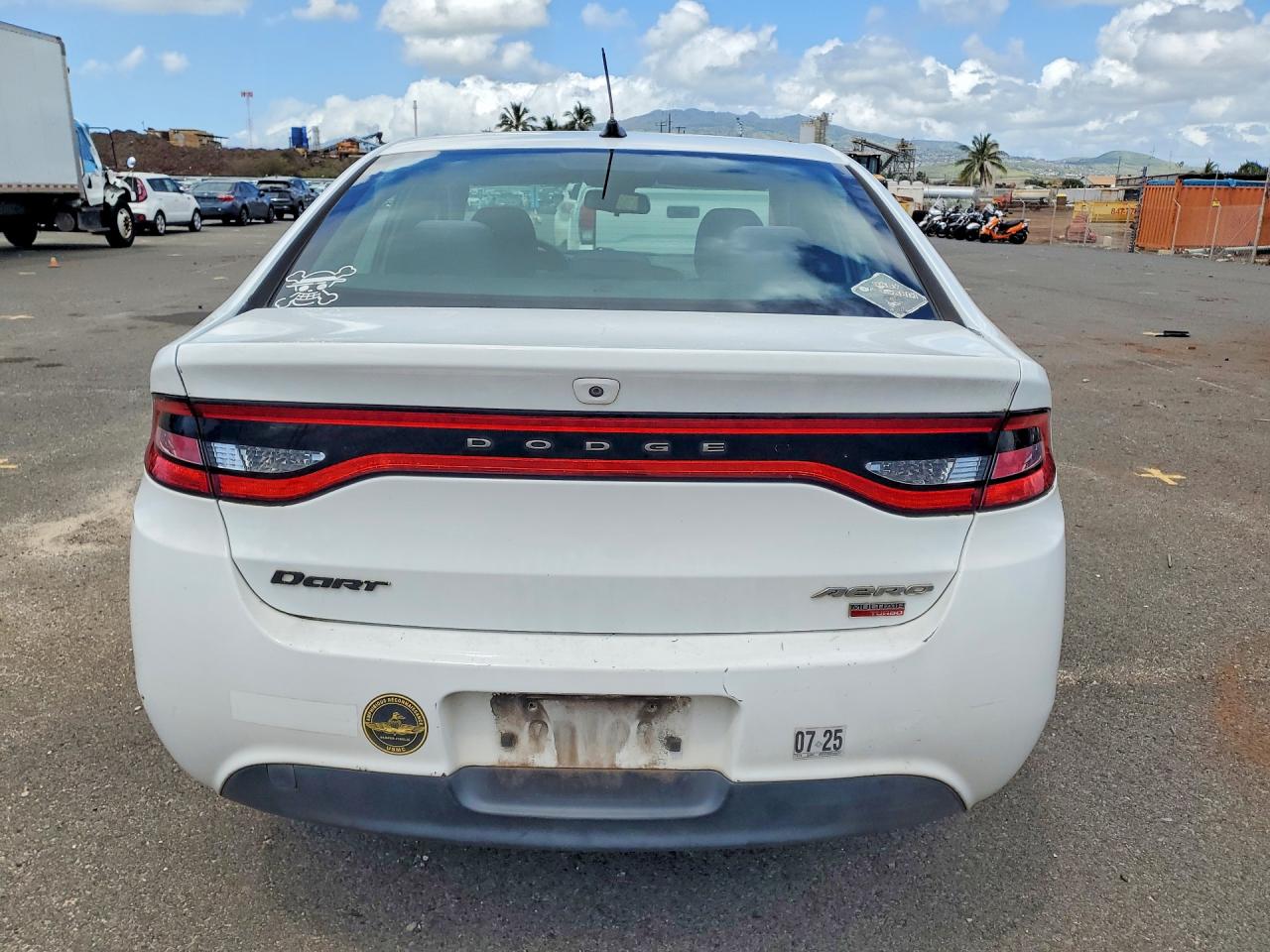 2015 Dodge Dart Se Aero White vin: 1C3CDFDH2FD405271