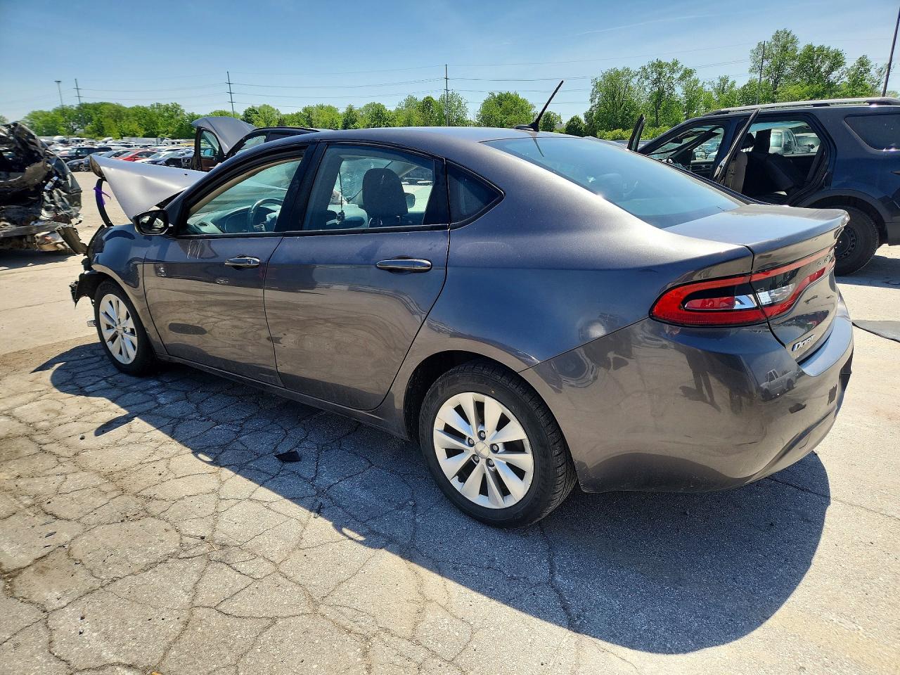 2015 Dodge Dart Se Aero Gray vin: 1C3CDFDH3FD181783