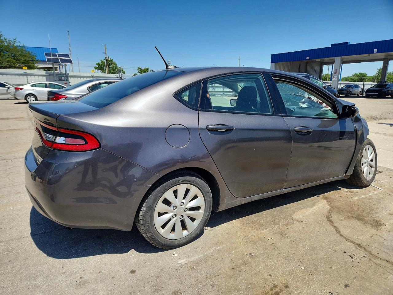 2015 Dodge Dart Se Aero Gray vin: 1C3CDFDH3FD181783