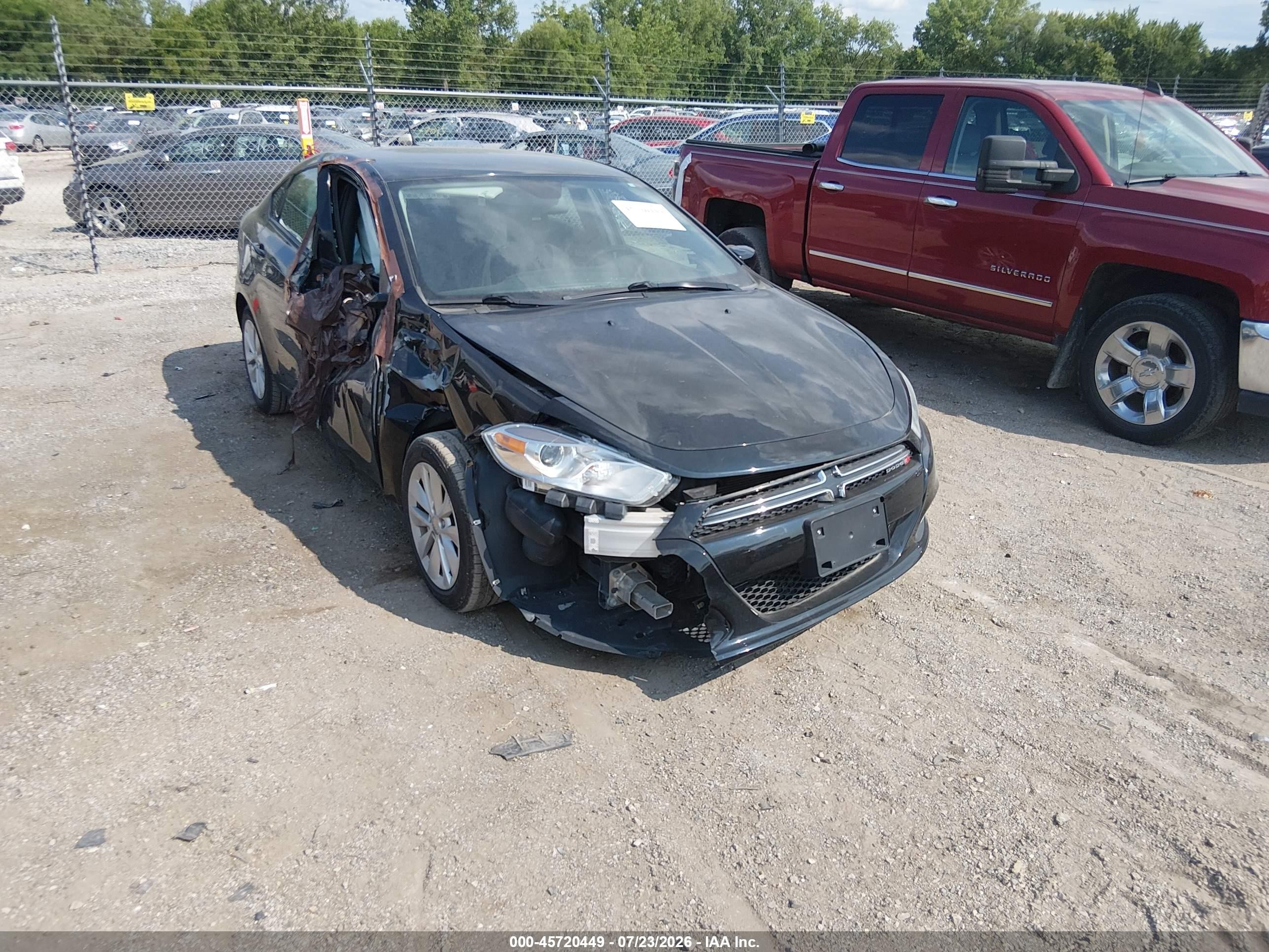 2015 Dodge Dart Aero Черный vin: 1C3CDFDH4FD123522