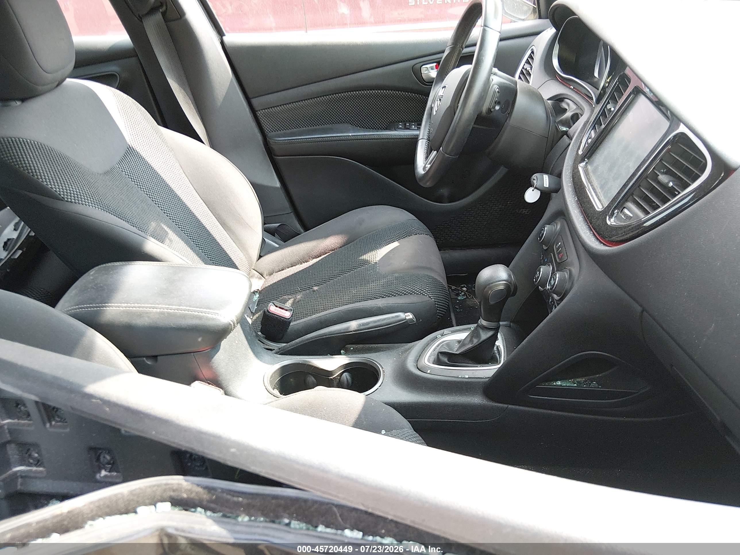 2015 Dodge Dart Aero Черный vin: 1C3CDFDH4FD123522
