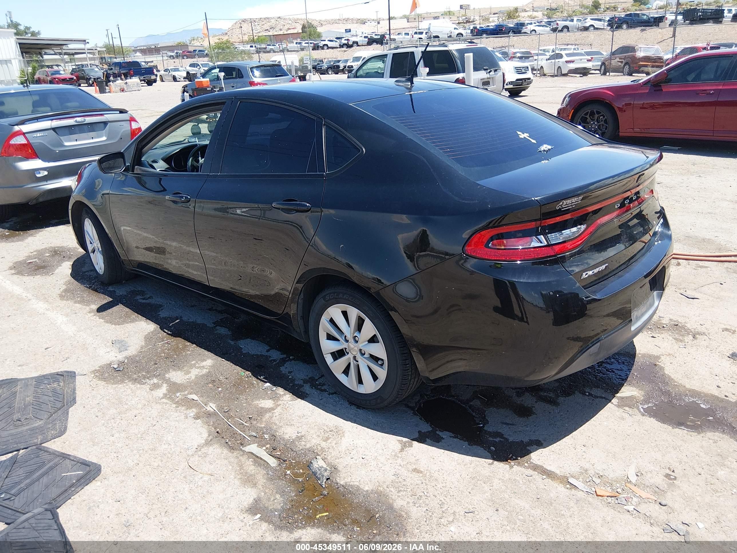 2016 Dodge Dart Aero Black vin: 1C3CDFDH4GD539880