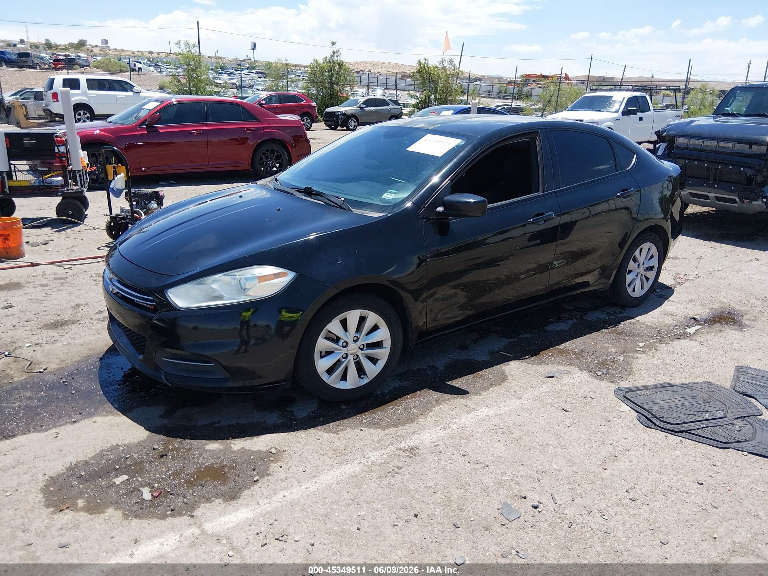 2016 Dodge Dart Aero Black vin: 1C3CDFDH4GD539880