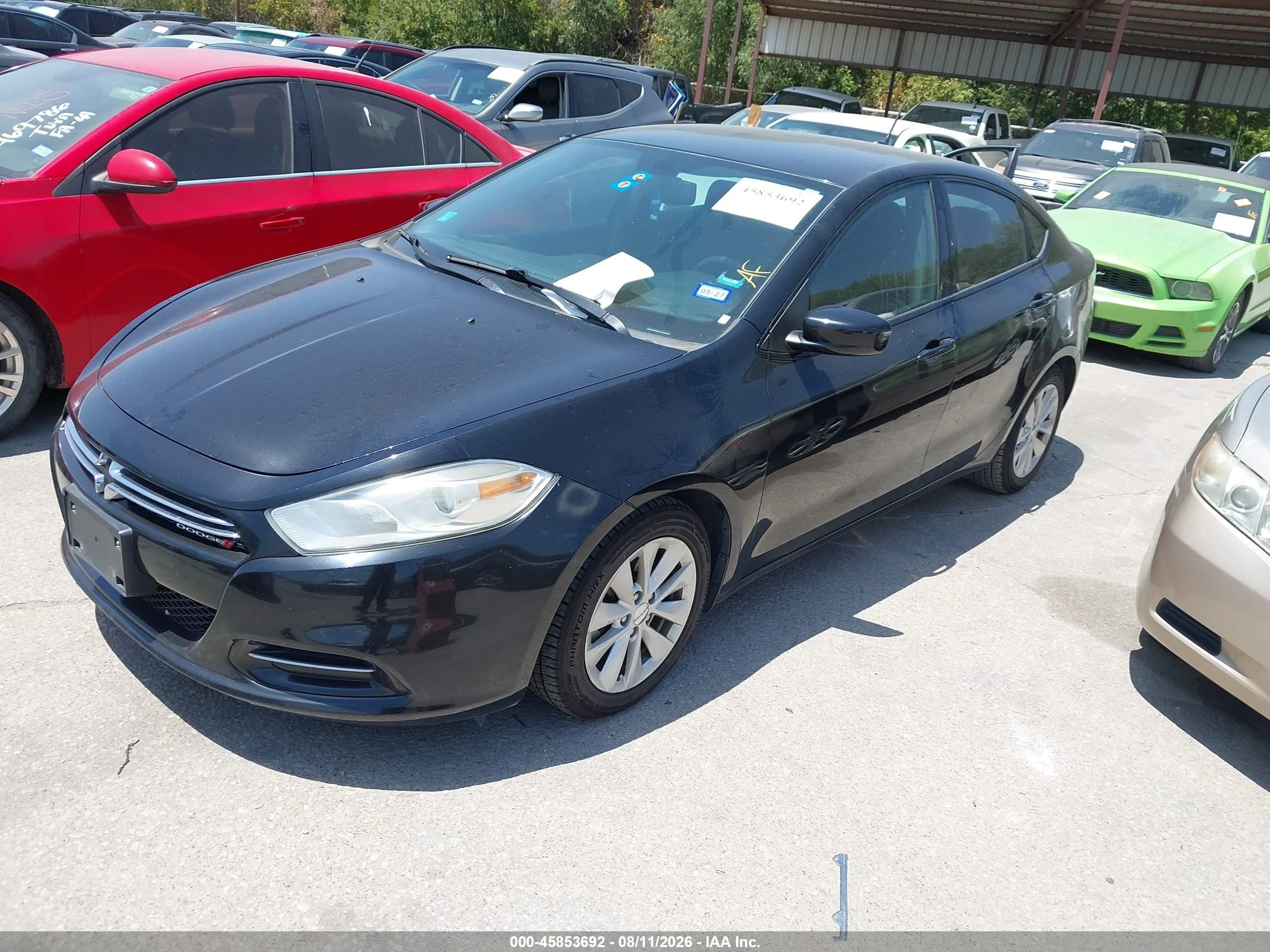 2014 Dodge Dart Aero Black vin: 1C3CDFDH5ED726204