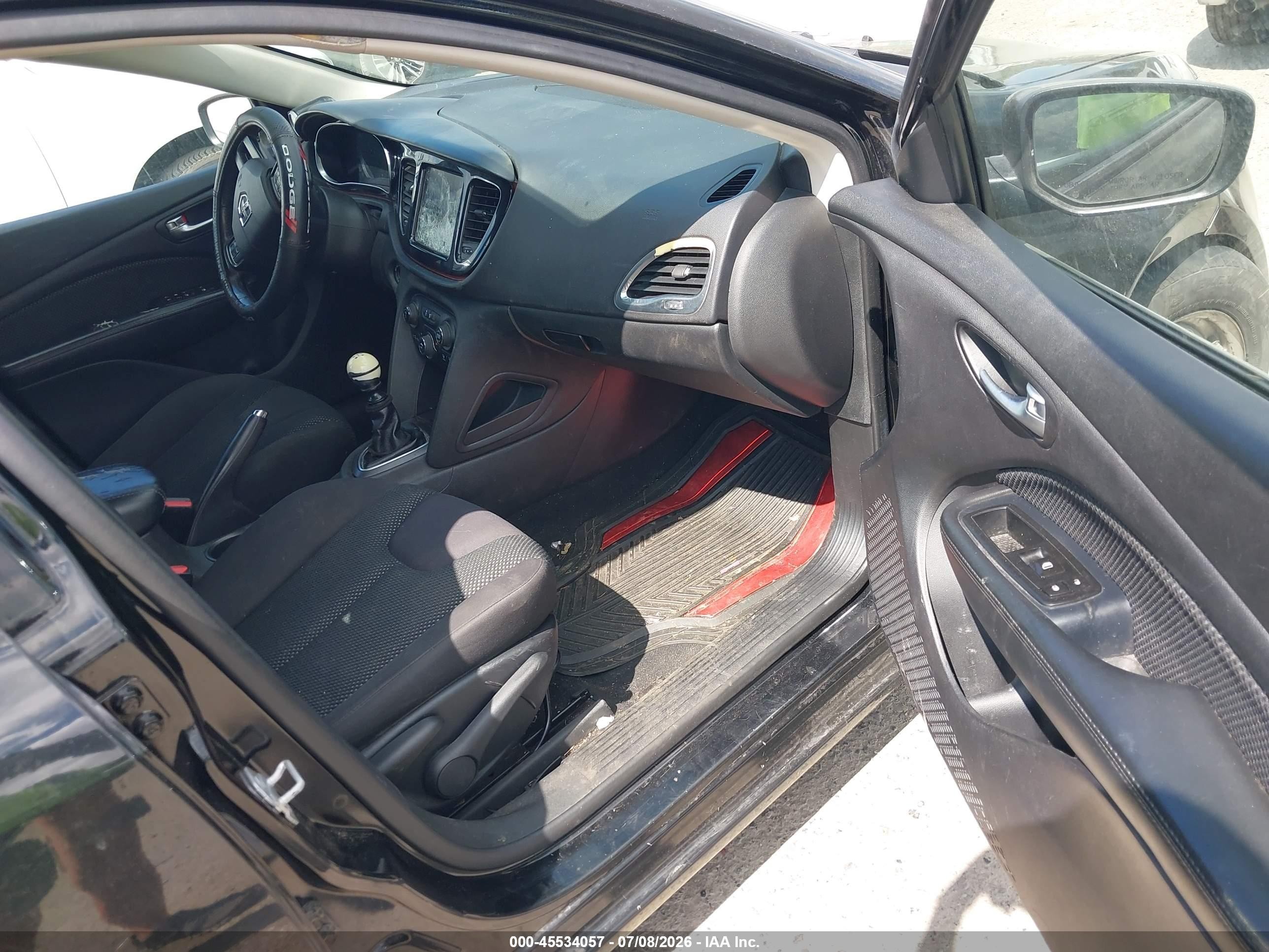 2014 Dodge Dart Aero Black vin: 1C3CDFDH8ED902520