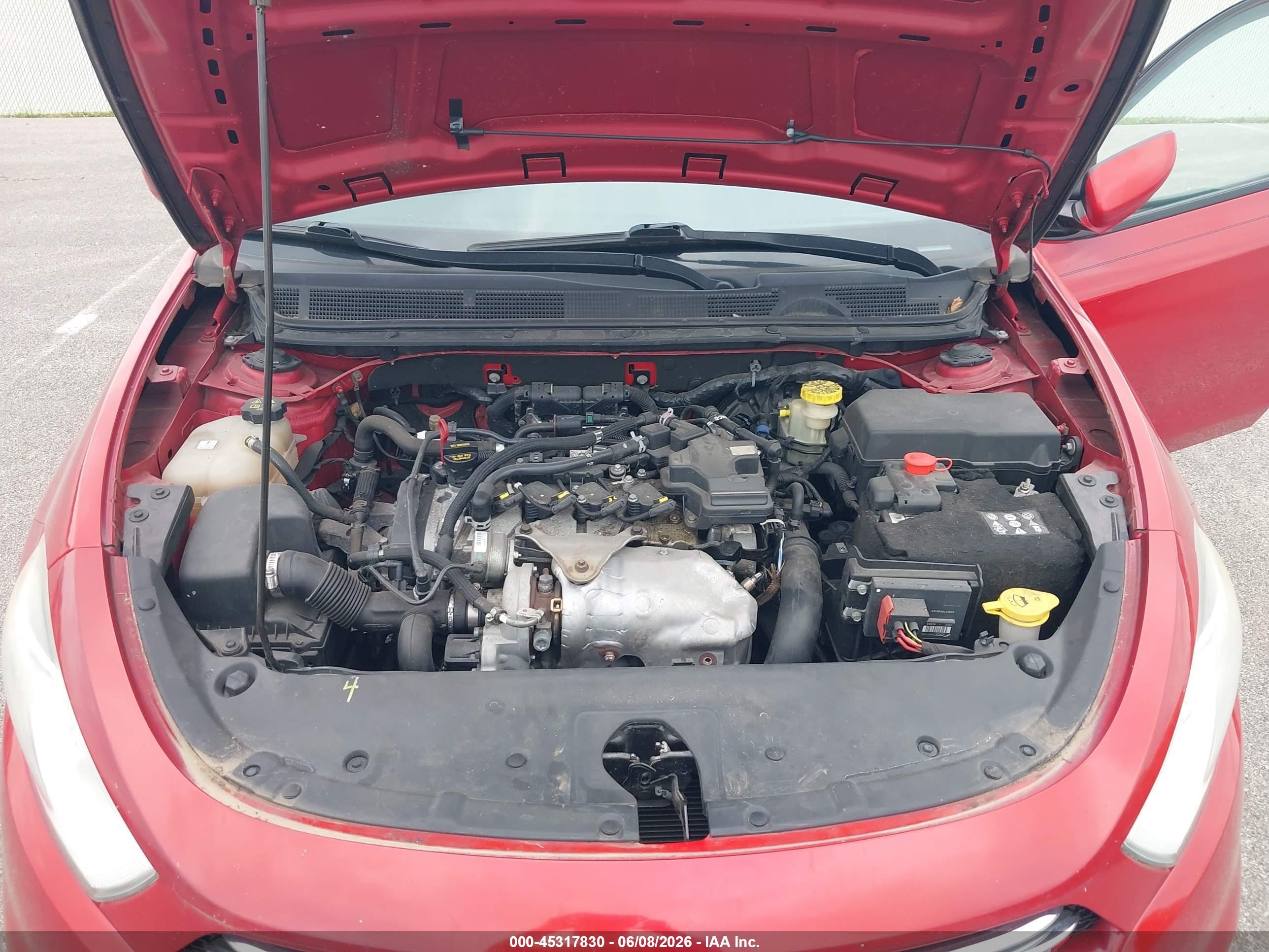 2014 Dodge Dart Aero Red vin: 1C3CDFDH9ED914868