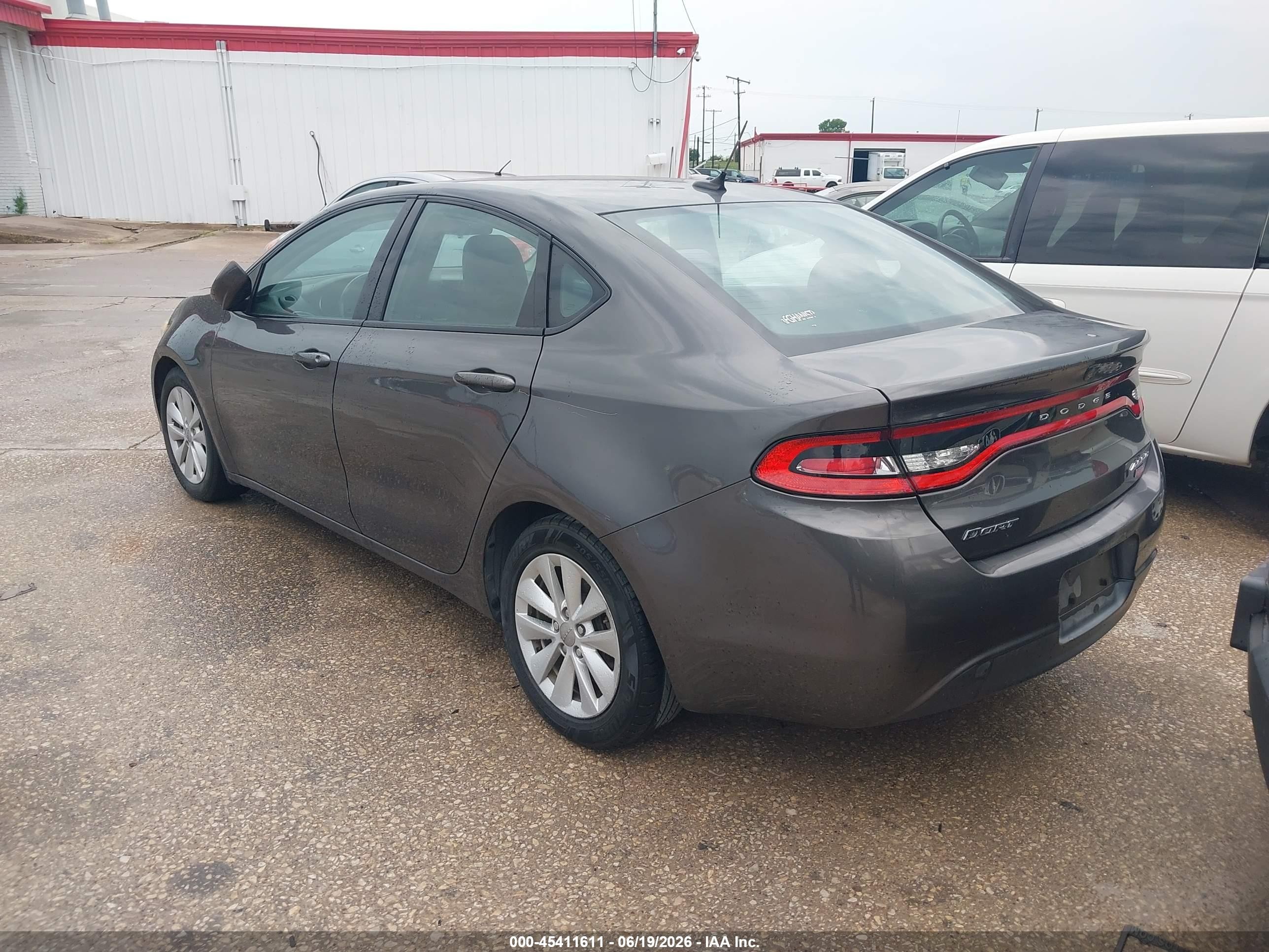 2015 Dodge Dart Aero Gray vin: 1C3CDFDH9FD173607