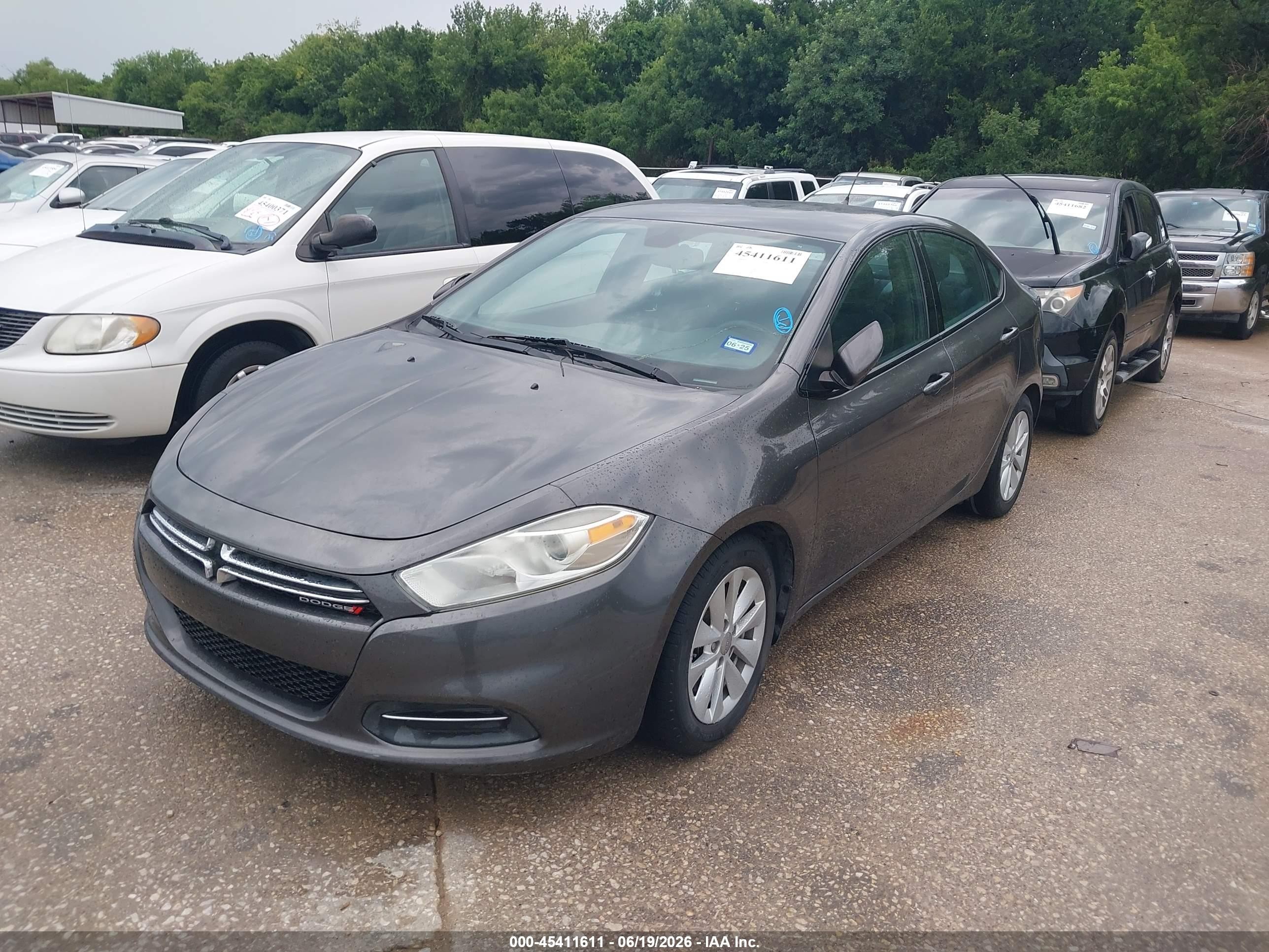 2015 Dodge Dart Aero Gray vin: 1C3CDFDH9FD173607