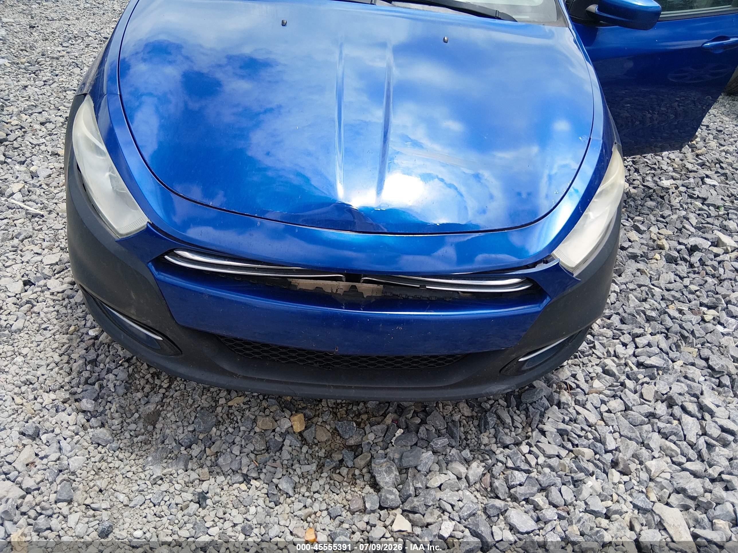 2014 Dodge Dart Aero Синий vin: 1C3CDFDHXED719961