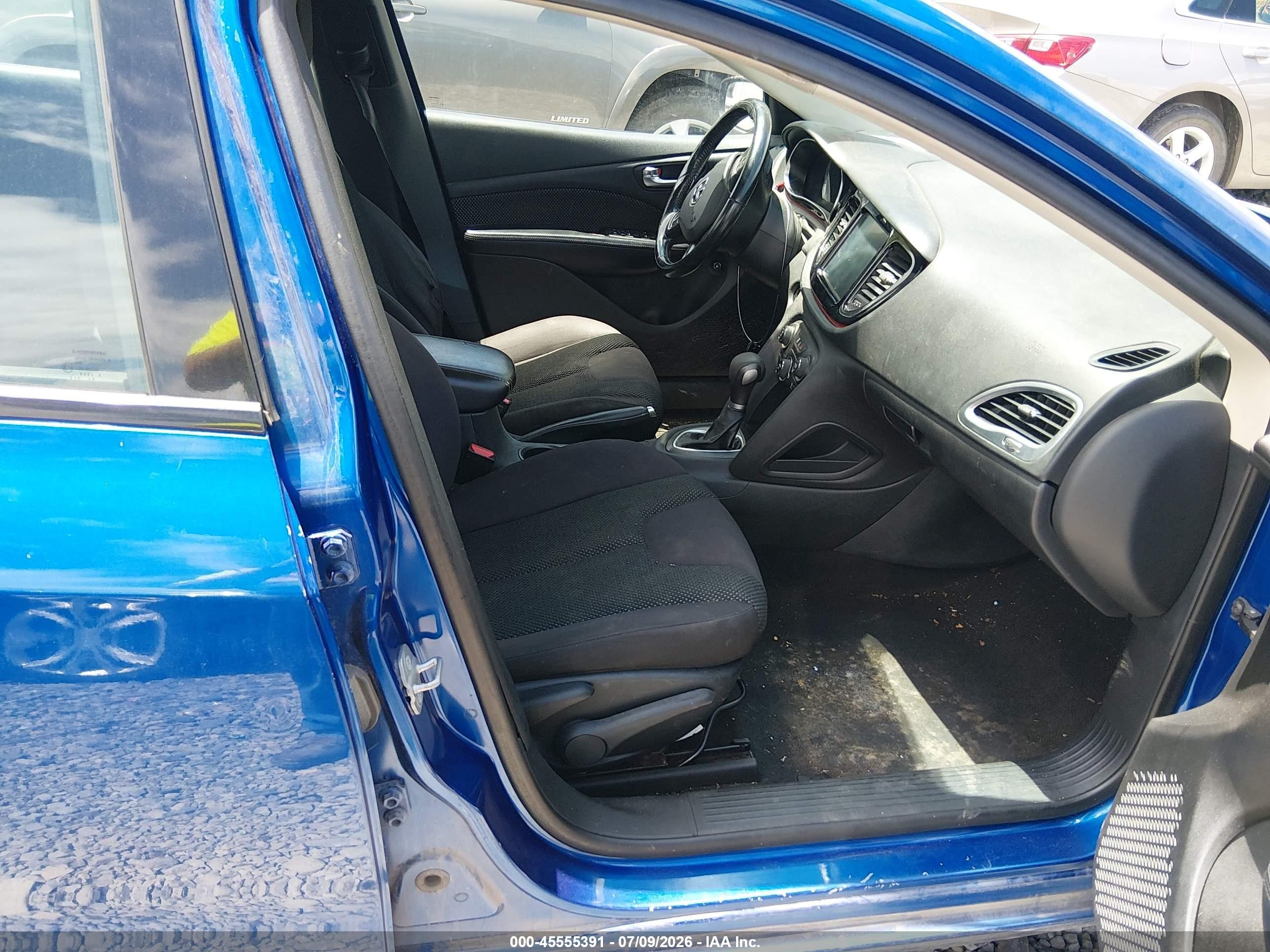 2014 Dodge Dart Aero Синий vin: 1C3CDFDHXED719961