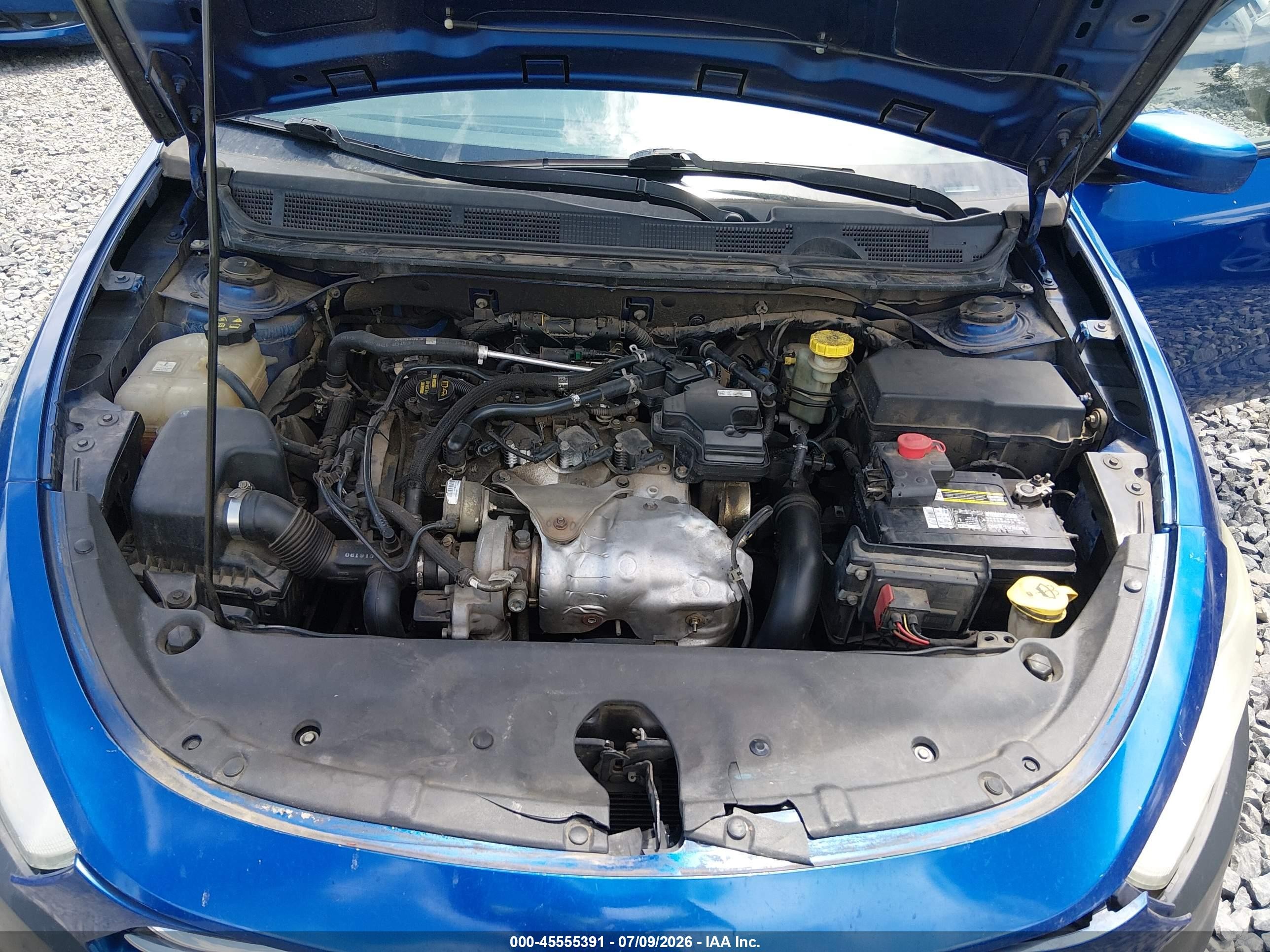 2014 Dodge Dart Aero Синий vin: 1C3CDFDHXED719961