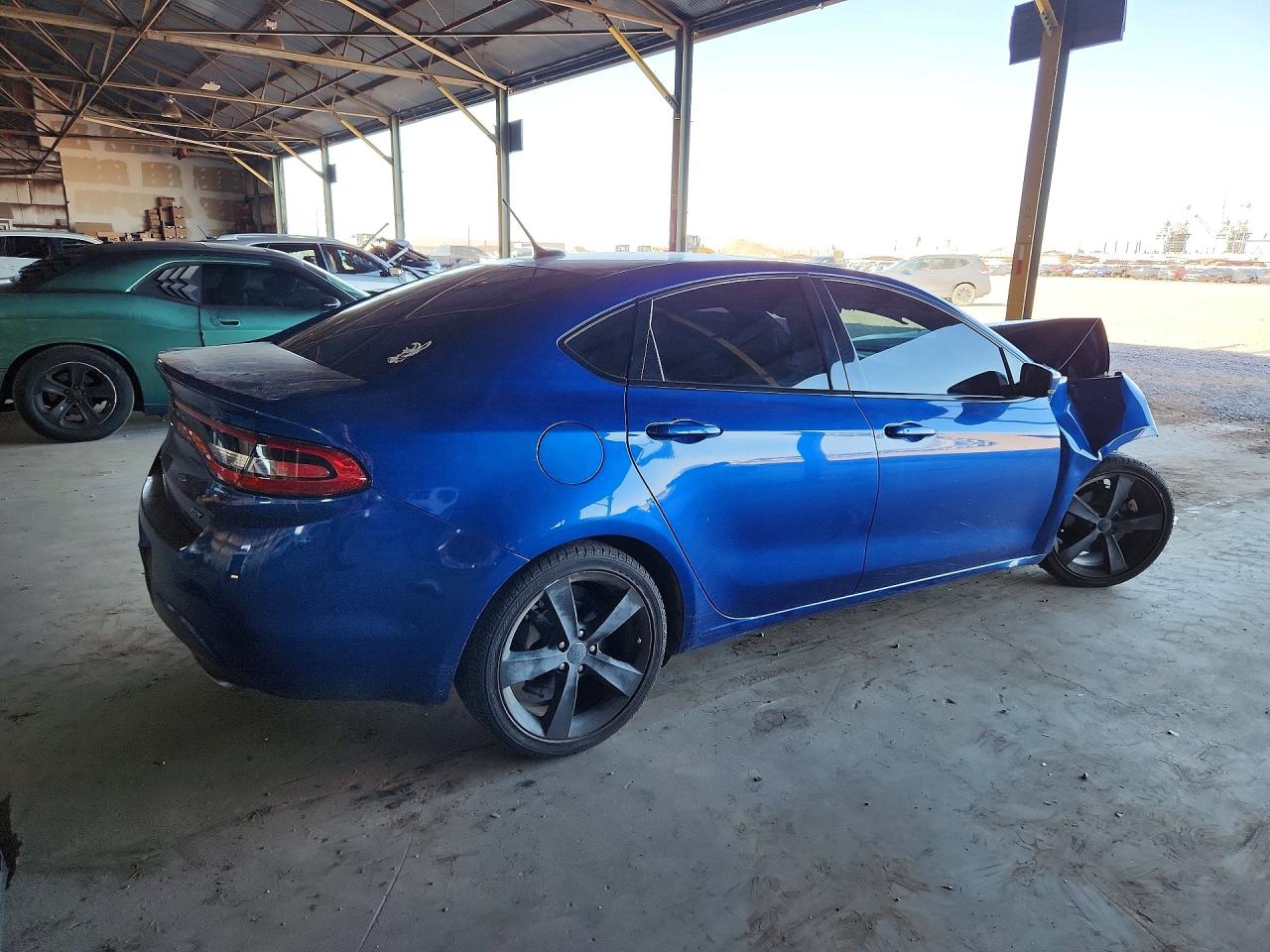 2014 Dodge Dart Gt Blue vin: 1C3CDFEB0ED703083