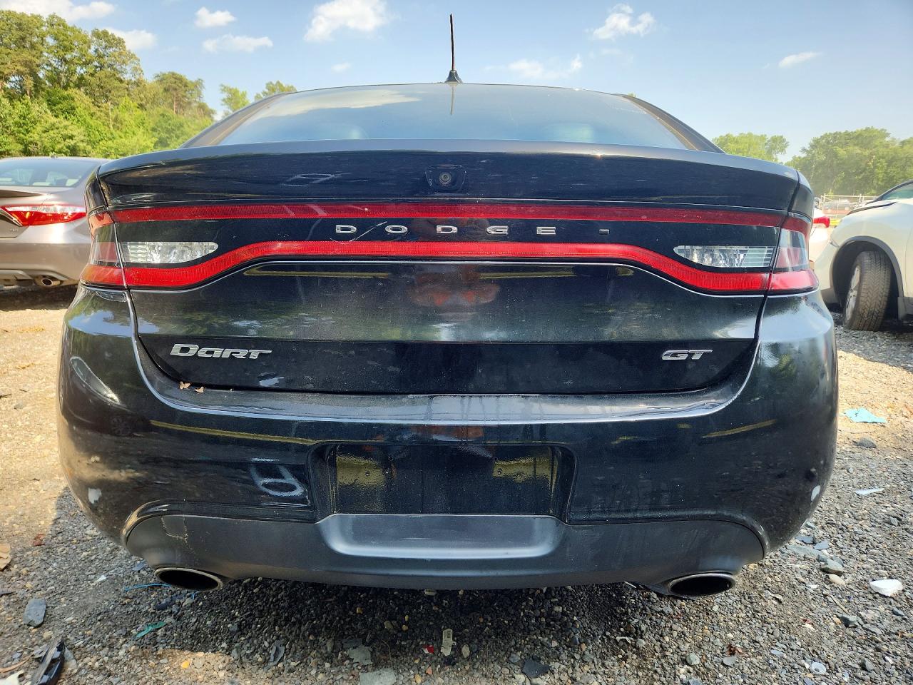 2014 Dodge Dart Gt Black vin: 1C3CDFEB0ED920259