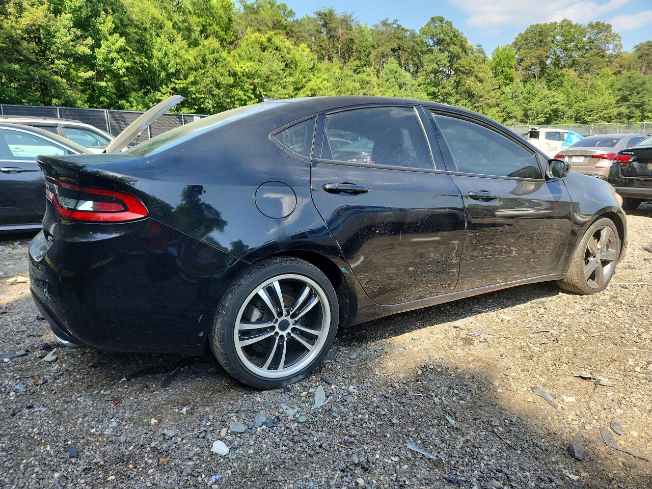 2014 Dodge Dart Gt Black vin: 1C3CDFEB0ED920259