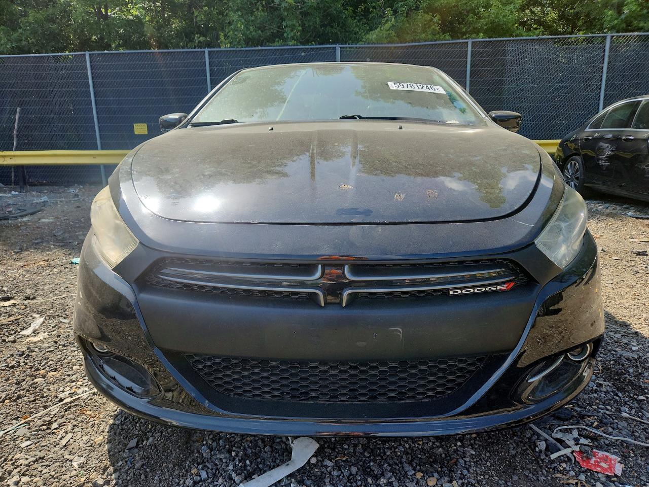 2014 Dodge Dart Gt Black vin: 1C3CDFEB0ED920259