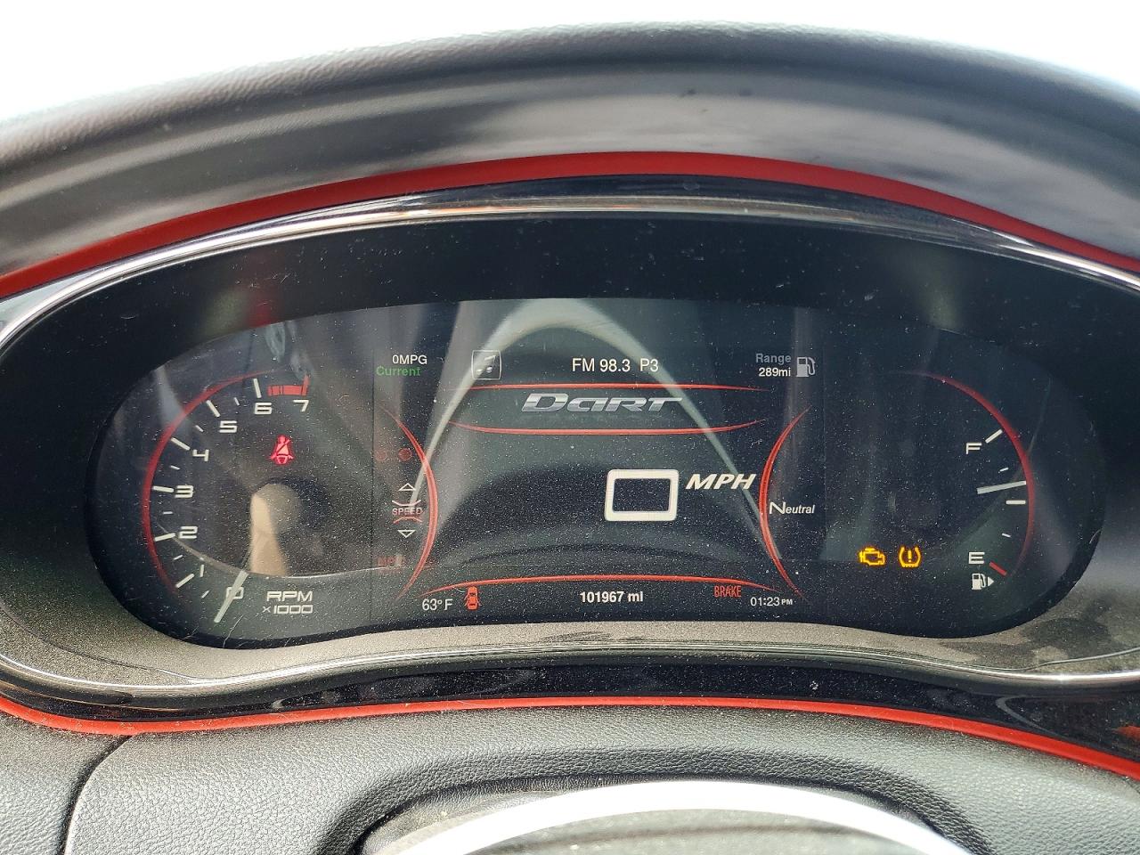 2015 Dodge Dart Gt Серый vin: 1C3CDFEB0FD345498