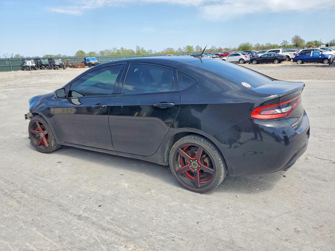2015 Dodge Dart Gt Серый vin: 1C3CDFEB0FD345498