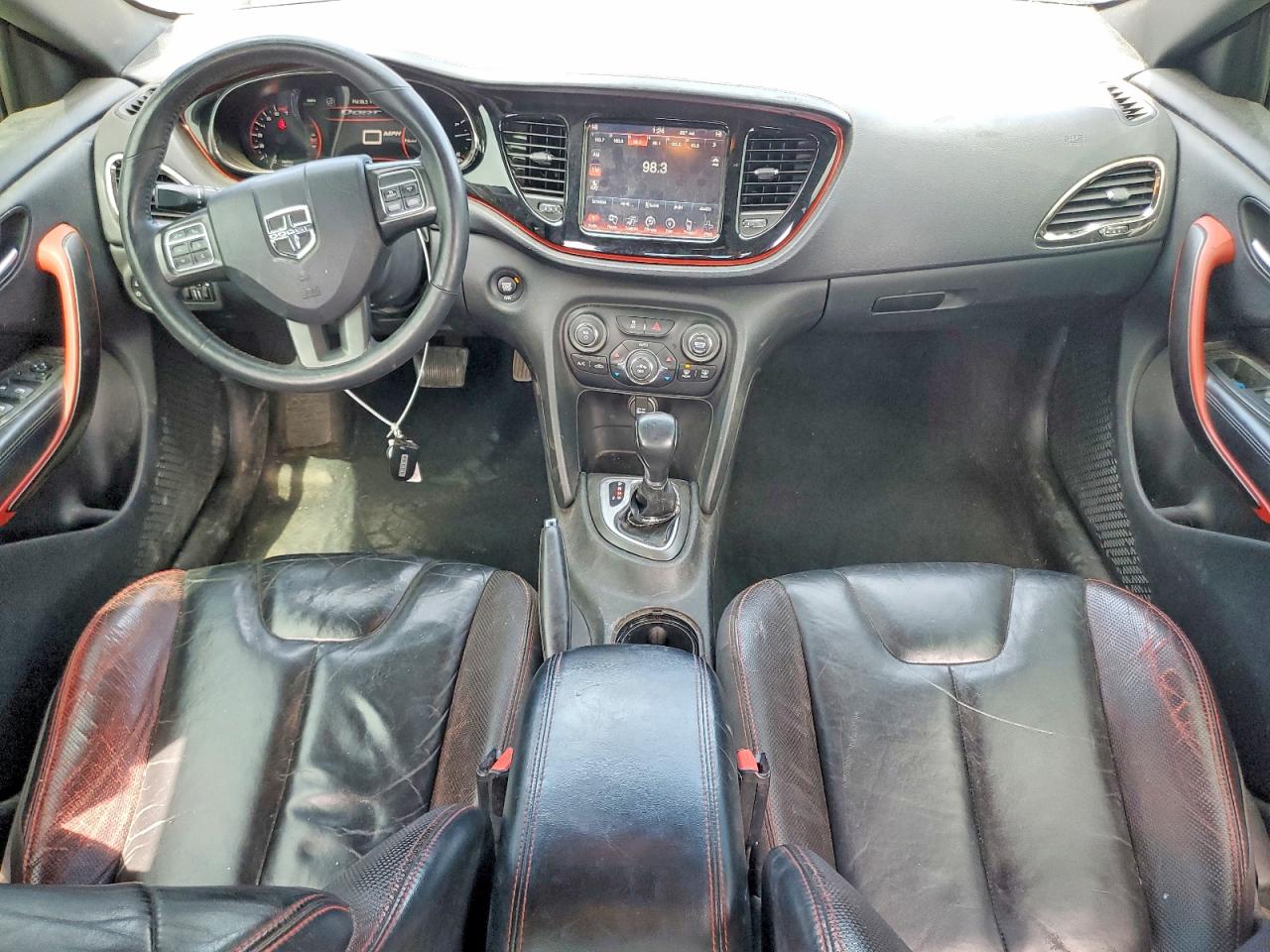 2015 Dodge Dart Gt Серый vin: 1C3CDFEB0FD345498