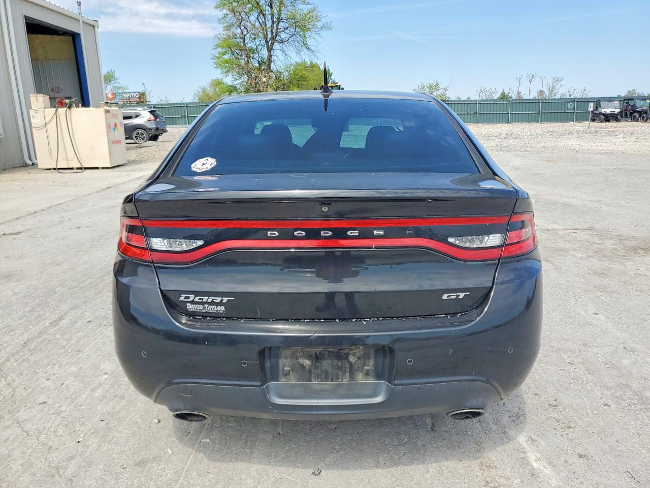 2015 Dodge Dart Gt Серый vin: 1C3CDFEB0FD345498