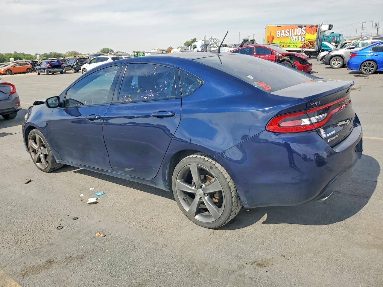 2014 Dodge Dart Gt Black vin: 1C3CDFEB1ED906175
