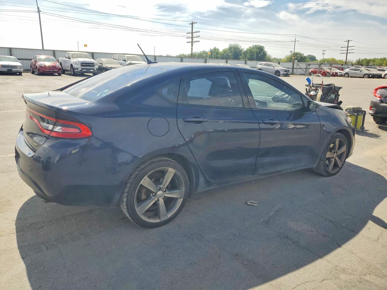 2014 Dodge Dart Gt Black vin: 1C3CDFEB1ED906175