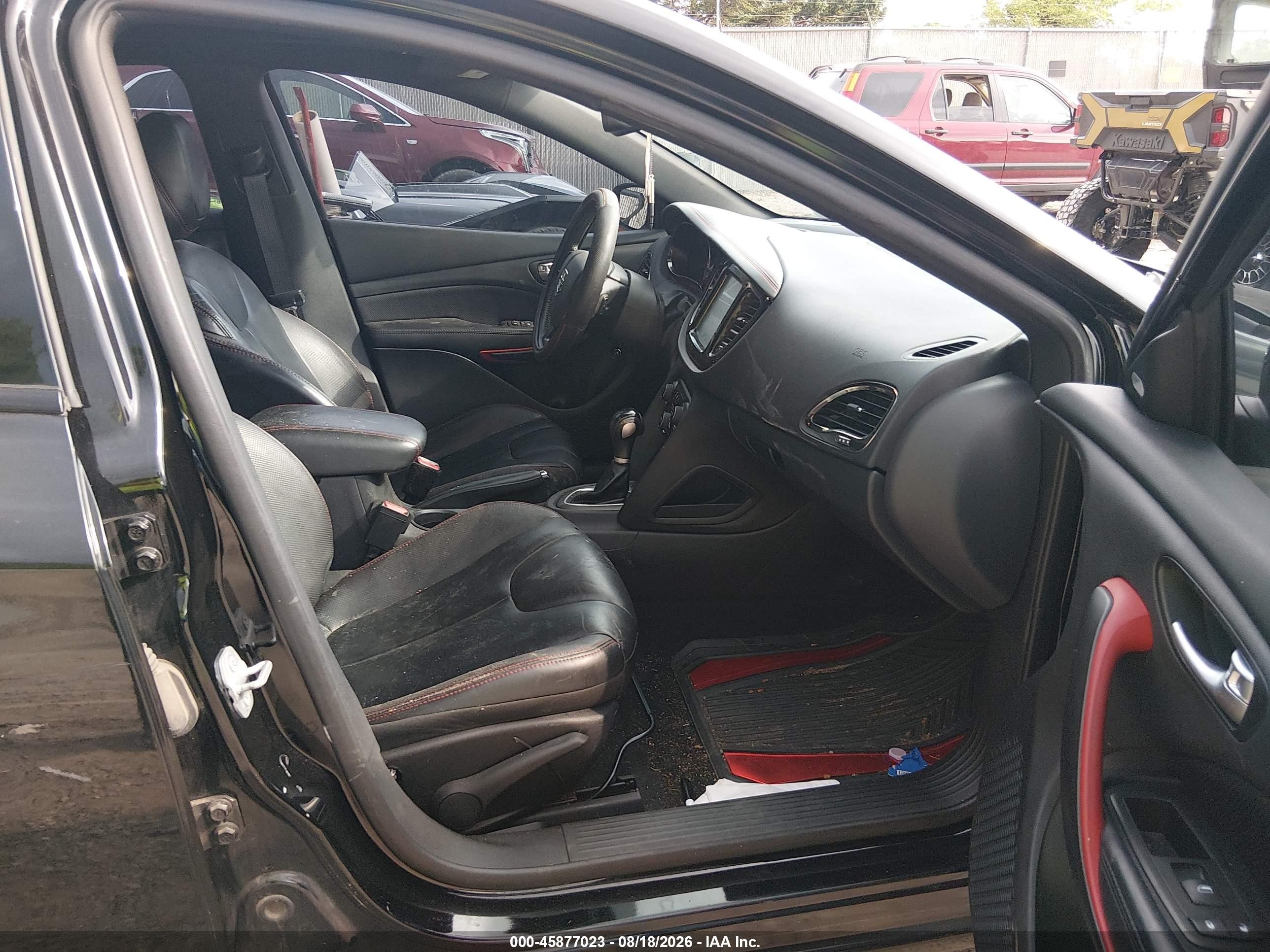 2014 Dodge Dart Gt Black vin: 1C3CDFEB1ED926460
