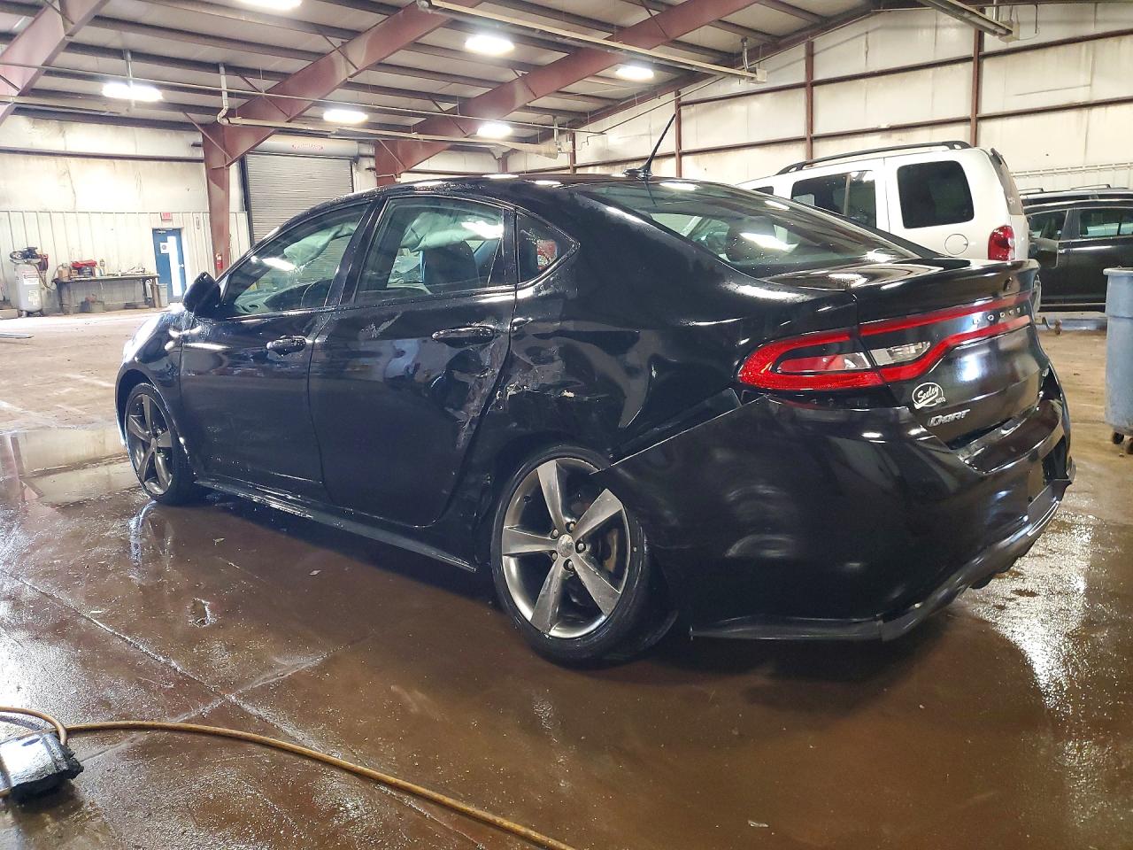 2015 Dodge Dart Gt Black vin: 1C3CDFEB1FD247578