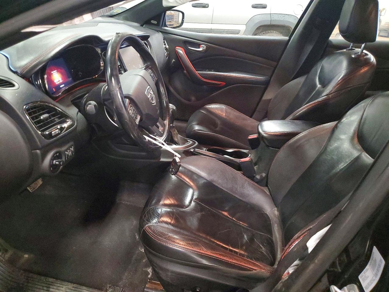 2015 Dodge Dart Gt Black vin: 1C3CDFEB1FD247578