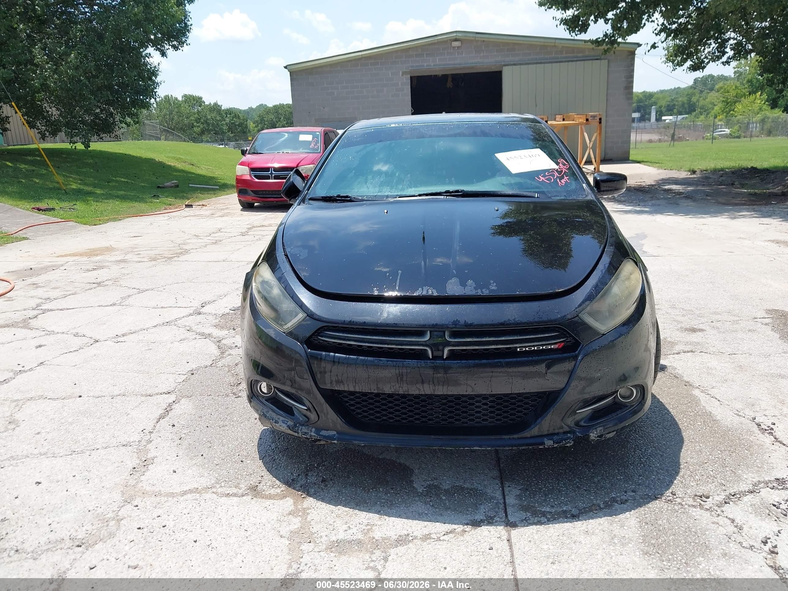 2015 Dodge Dart Gt Black vin: 1C3CDFEB1FD345199