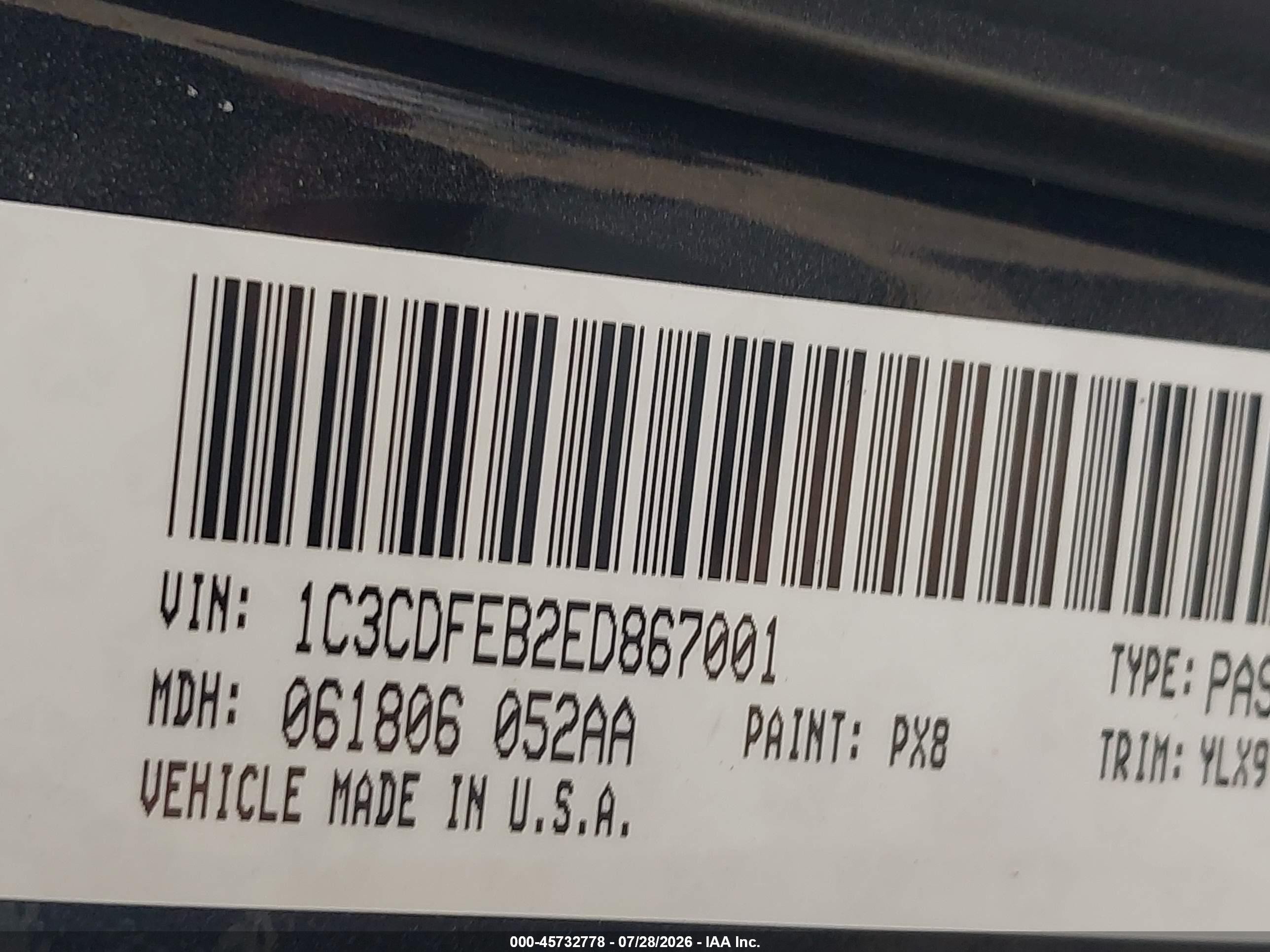 2014 Dodge Dart Gt Black vin: 1C3CDFEB2ED867001