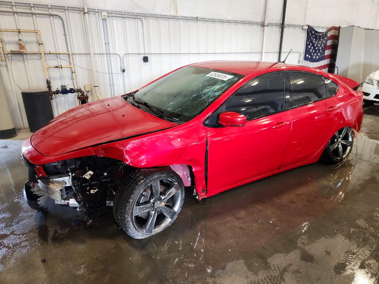 2015 Dodge Dart Gt Red vin: 1C3CDFEB2FD128132
