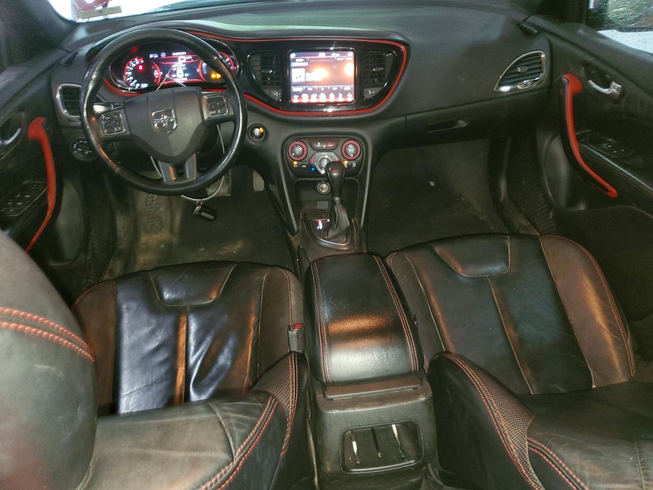 2015 Dodge Dart Gt Red vin: 1C3CDFEB2FD252563