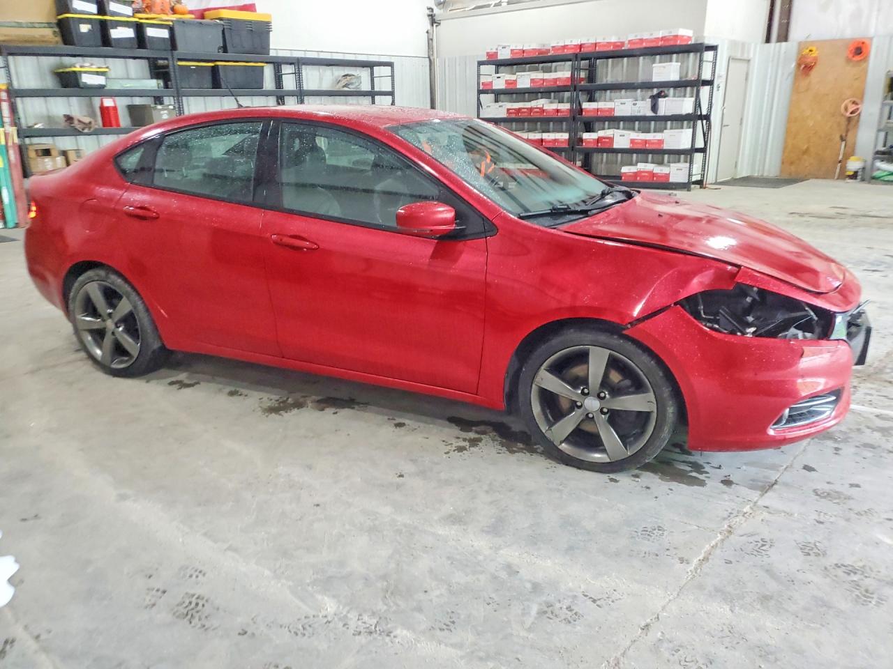 2015 Dodge Dart Gt Red vin: 1C3CDFEB2FD252563