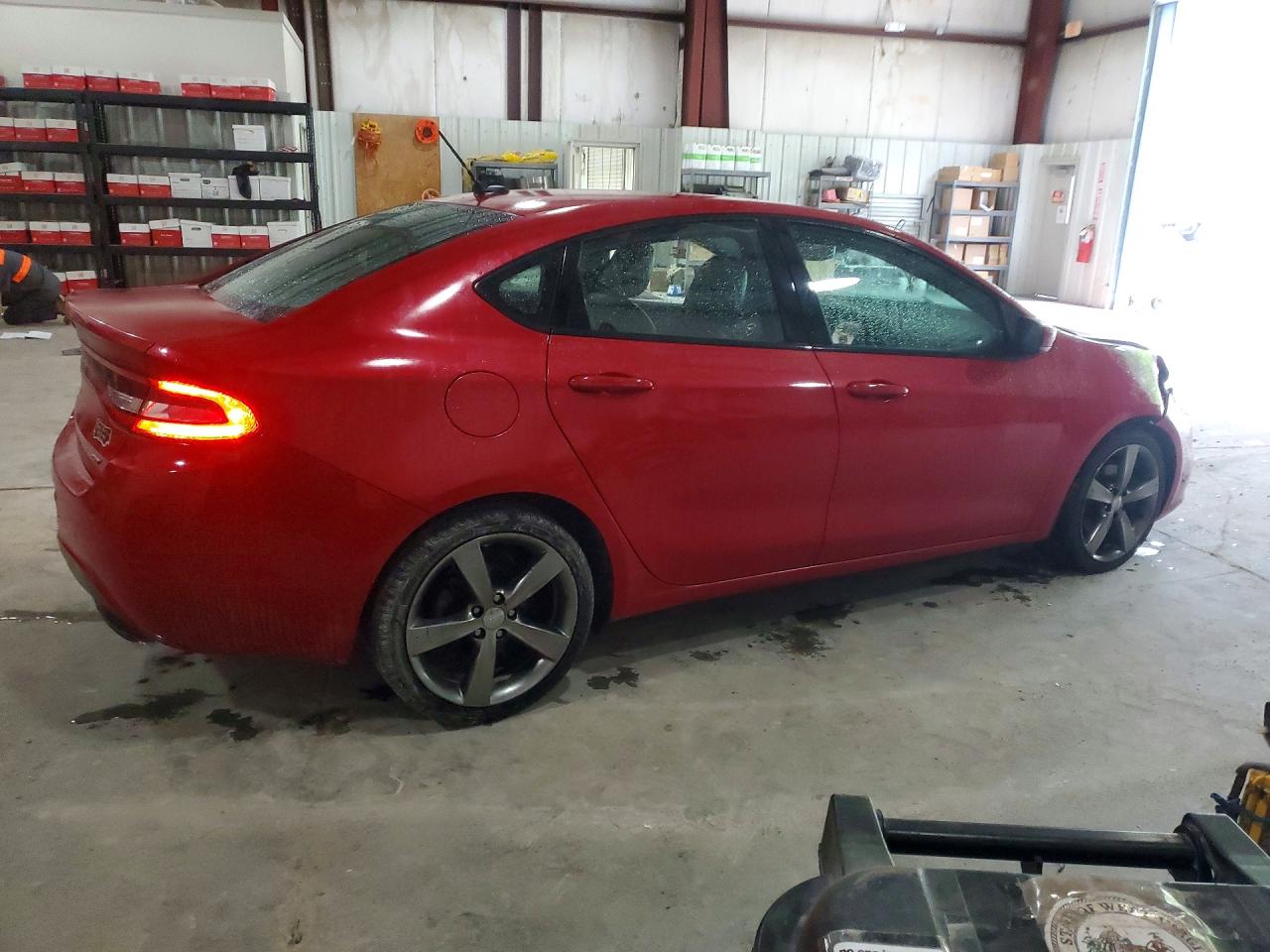2015 Dodge Dart Gt Red vin: 1C3CDFEB2FD252563