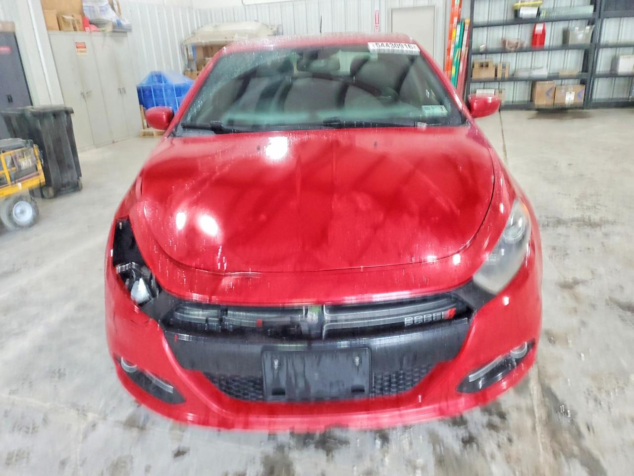 2015 Dodge Dart Gt Red vin: 1C3CDFEB2FD252563