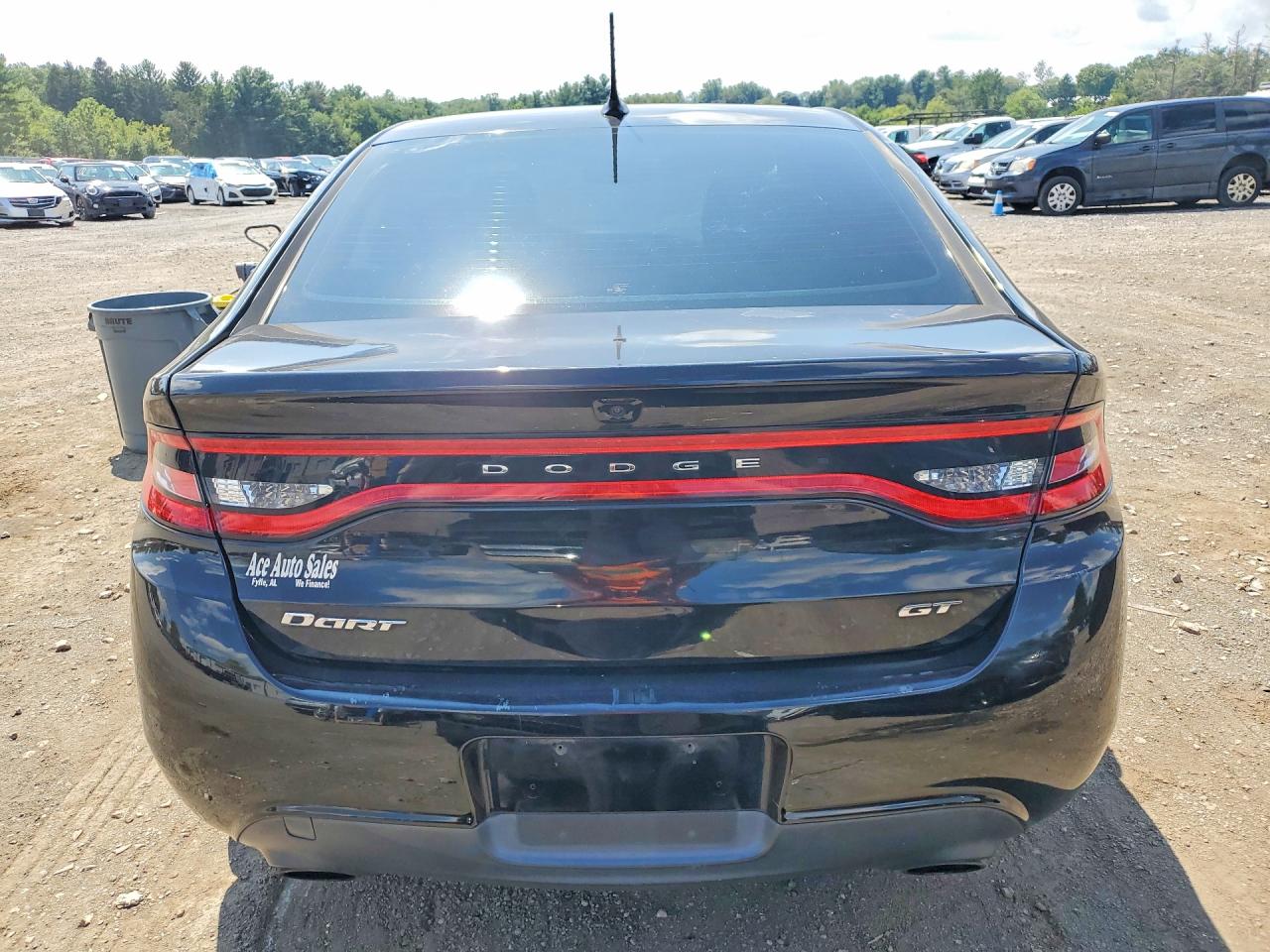 2014 Dodge Dart Gt Black vin: 1C3CDFEB3ED724638