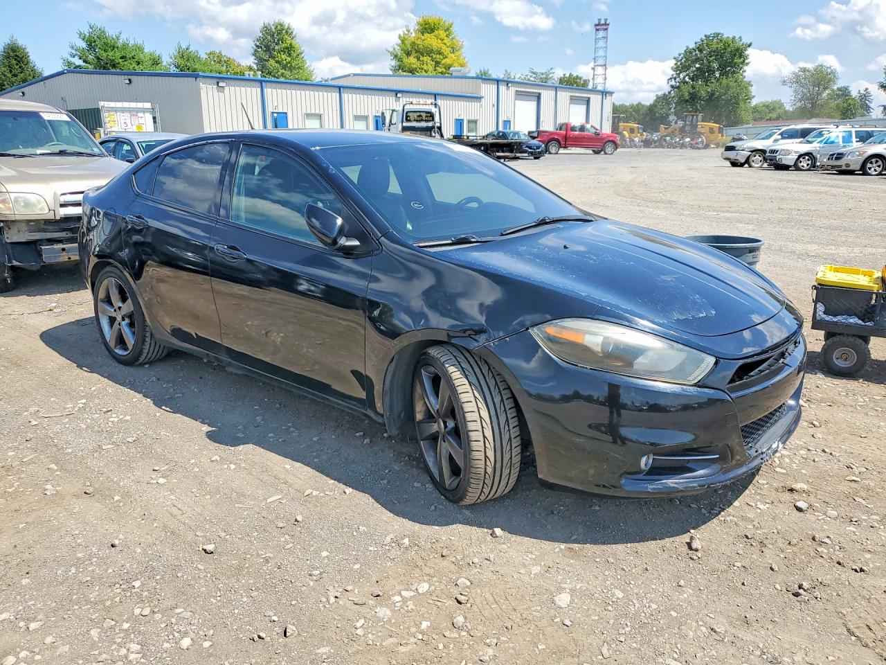 2014 Dodge Dart Gt Black vin: 1C3CDFEB3ED724638