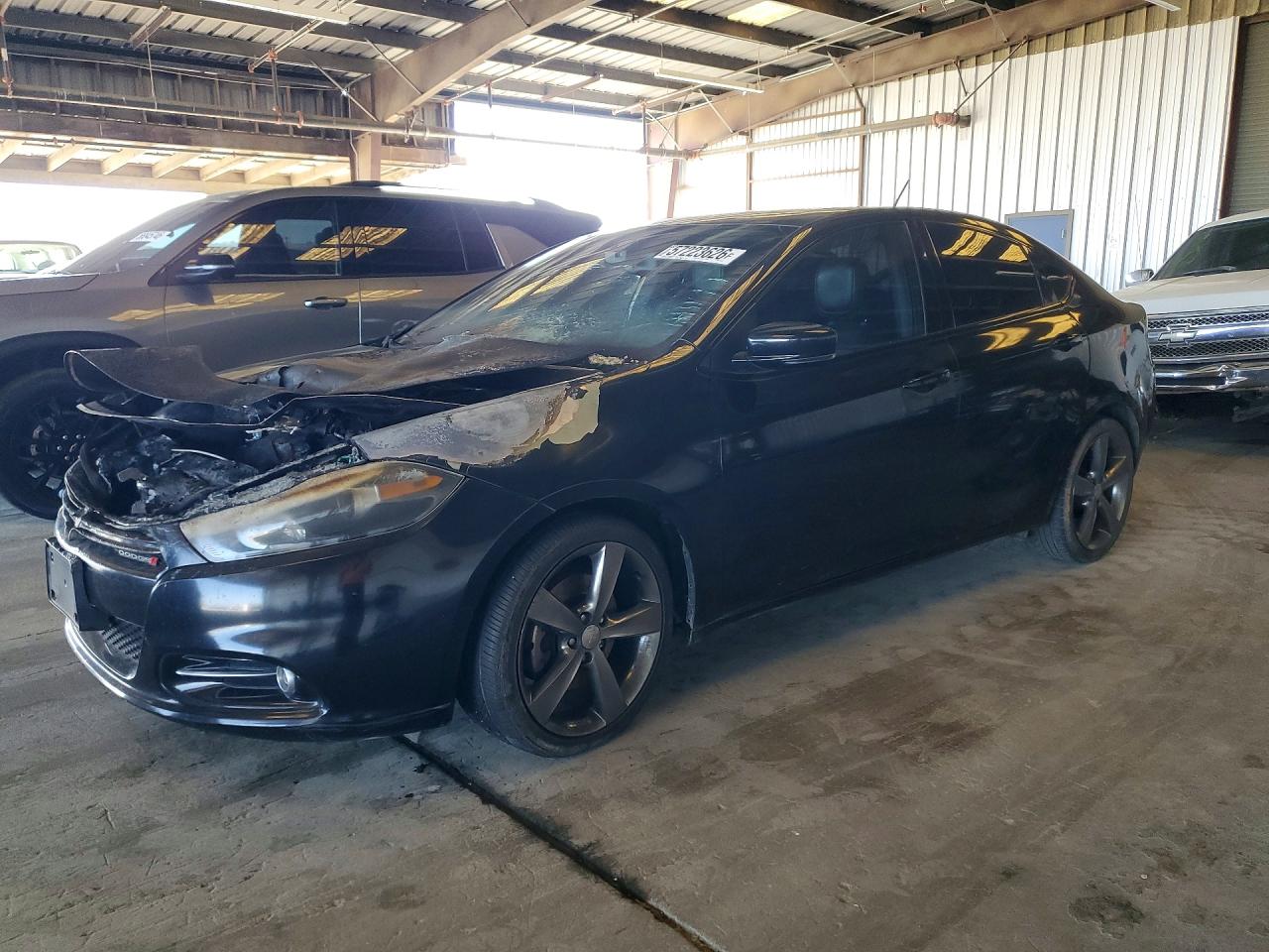 2014 Dodge Dart Gt Black vin: 1C3CDFEB3ED918697