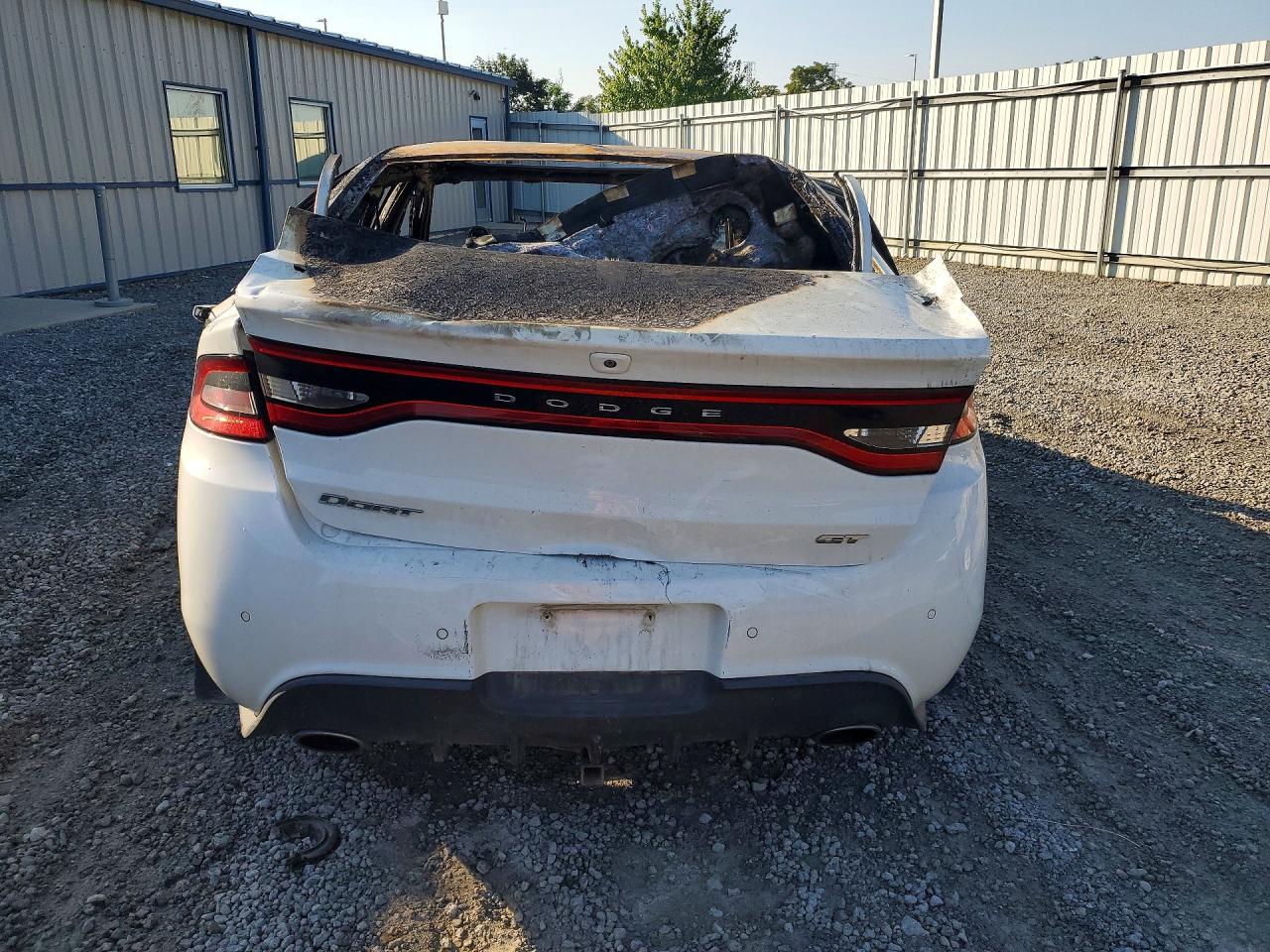 2015 Dodge Dart Gt Белый vin: 1C3CDFEB3FD346774