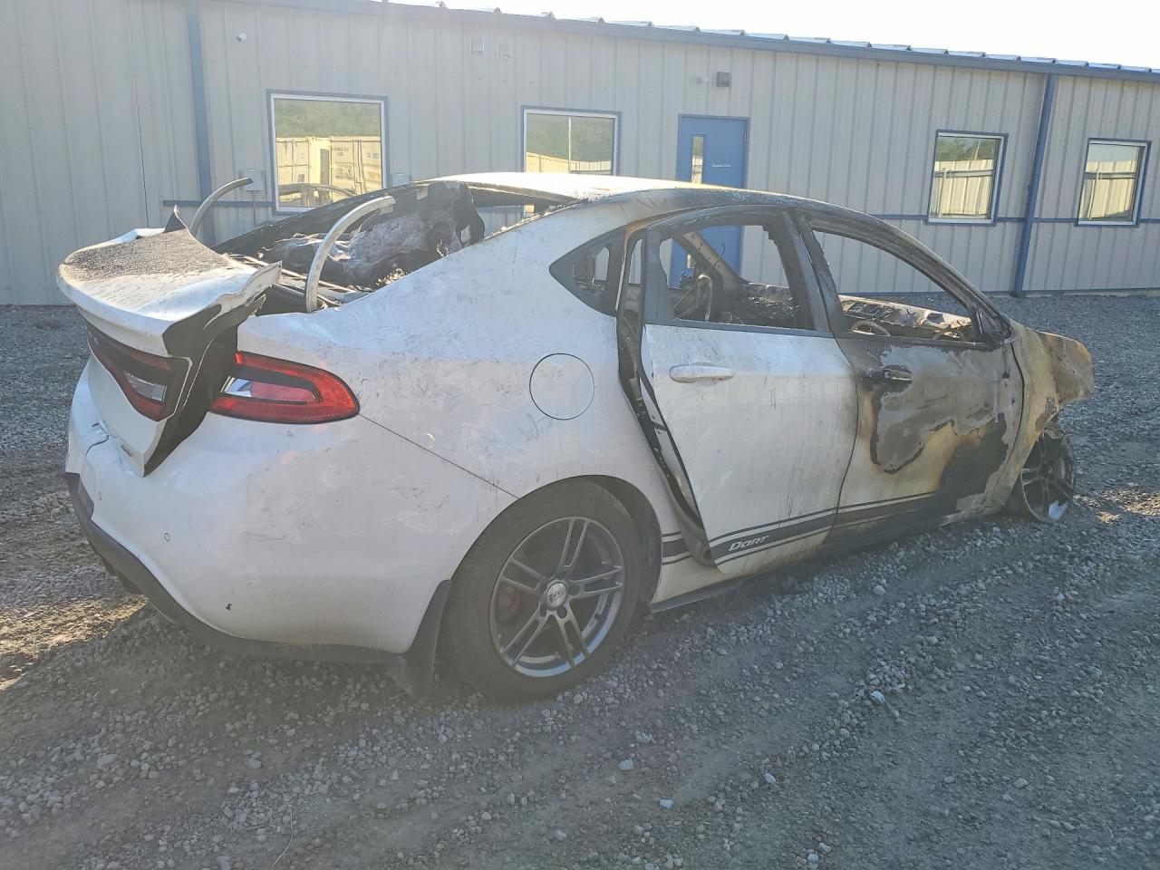 2015 Dodge Dart Gt Белый vin: 1C3CDFEB3FD346774