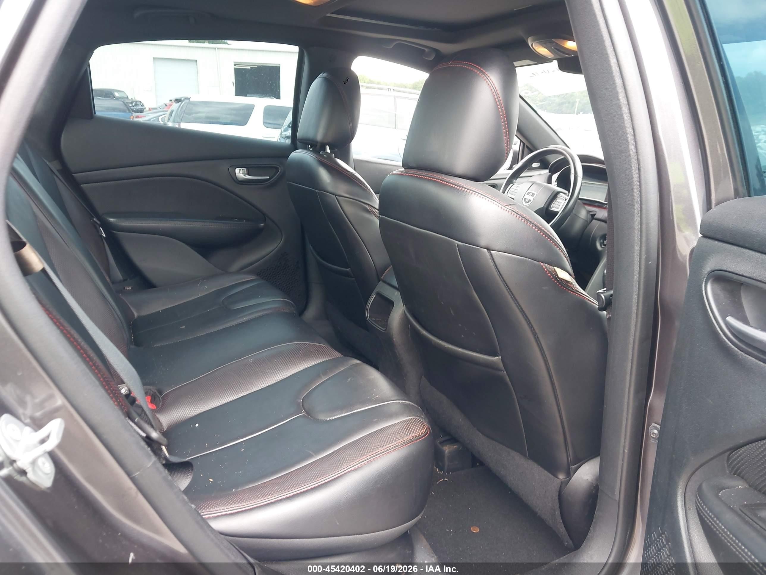 2015 Dodge Dart Gt Gray vin: 1C3CDFEB3FD369083