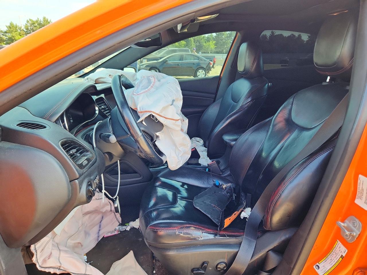 2014 Dodge Dart Gt Orange vin: 1C3CDFEB4ED866223