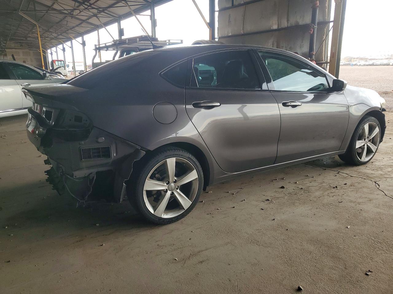 2015 Dodge Dart Gt Gray vin: 1C3CDFEB4FD310690