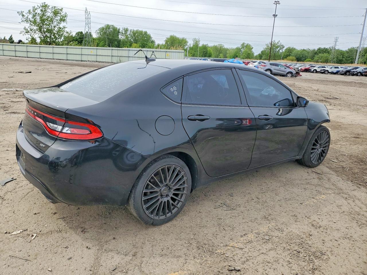 2015 Dodge Dart Gt Black vin: 1C3CDFEB4FD346072