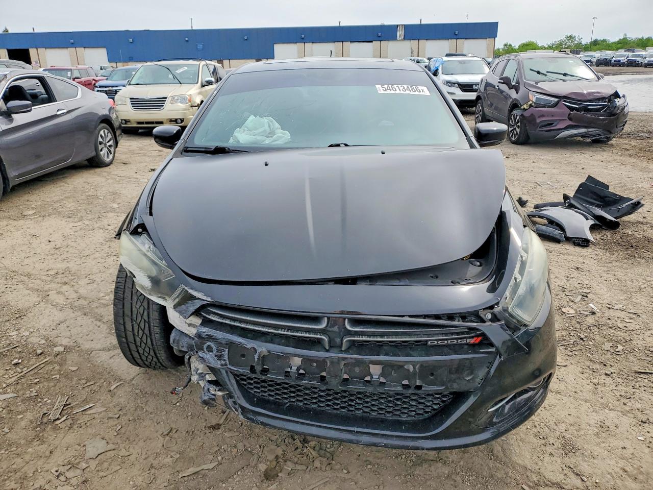2015 Dodge Dart Gt Black vin: 1C3CDFEB4FD346072