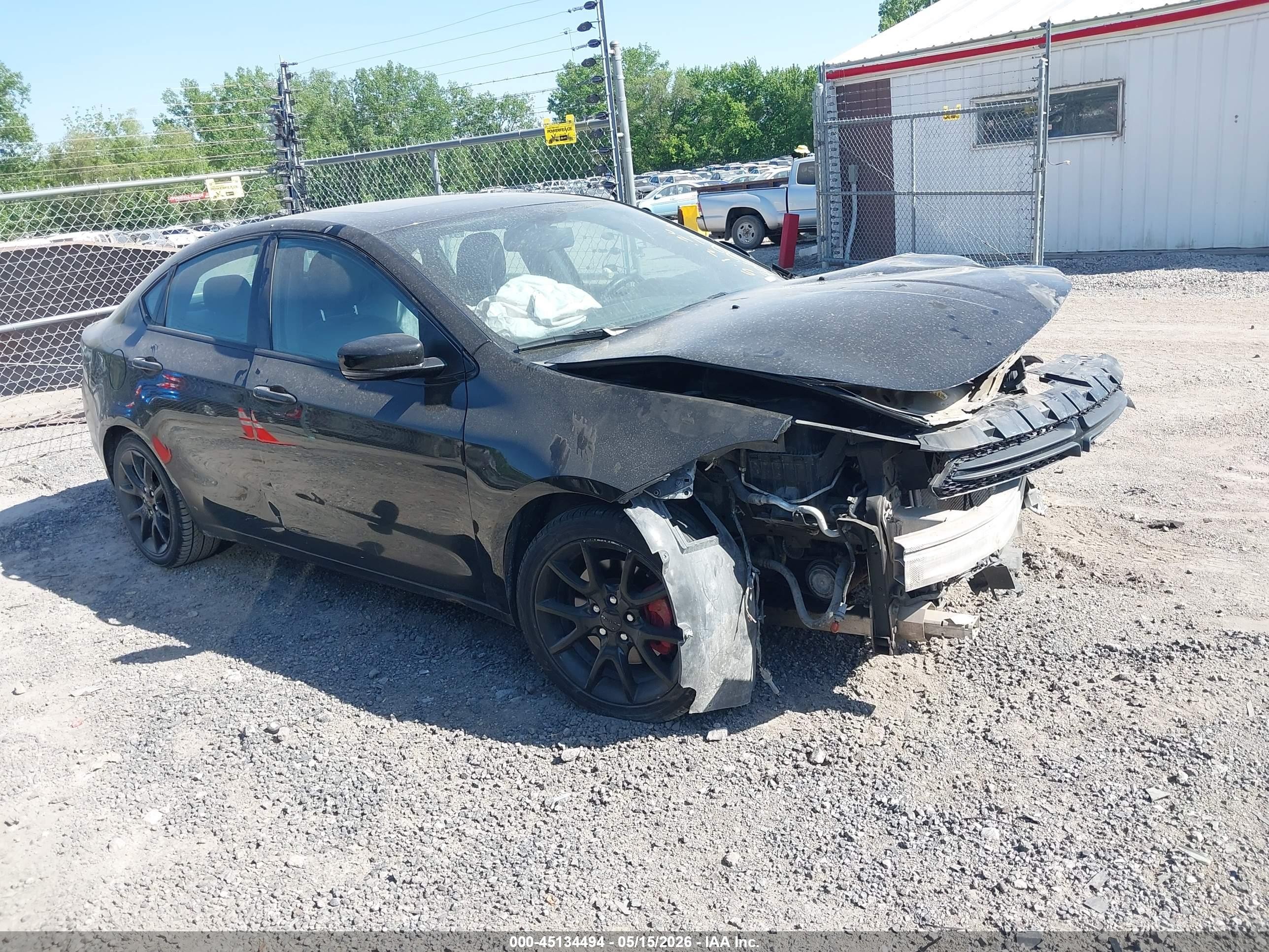 2014 Dodge Dart Gt Black vin: 1C3CDFEB5ED906227