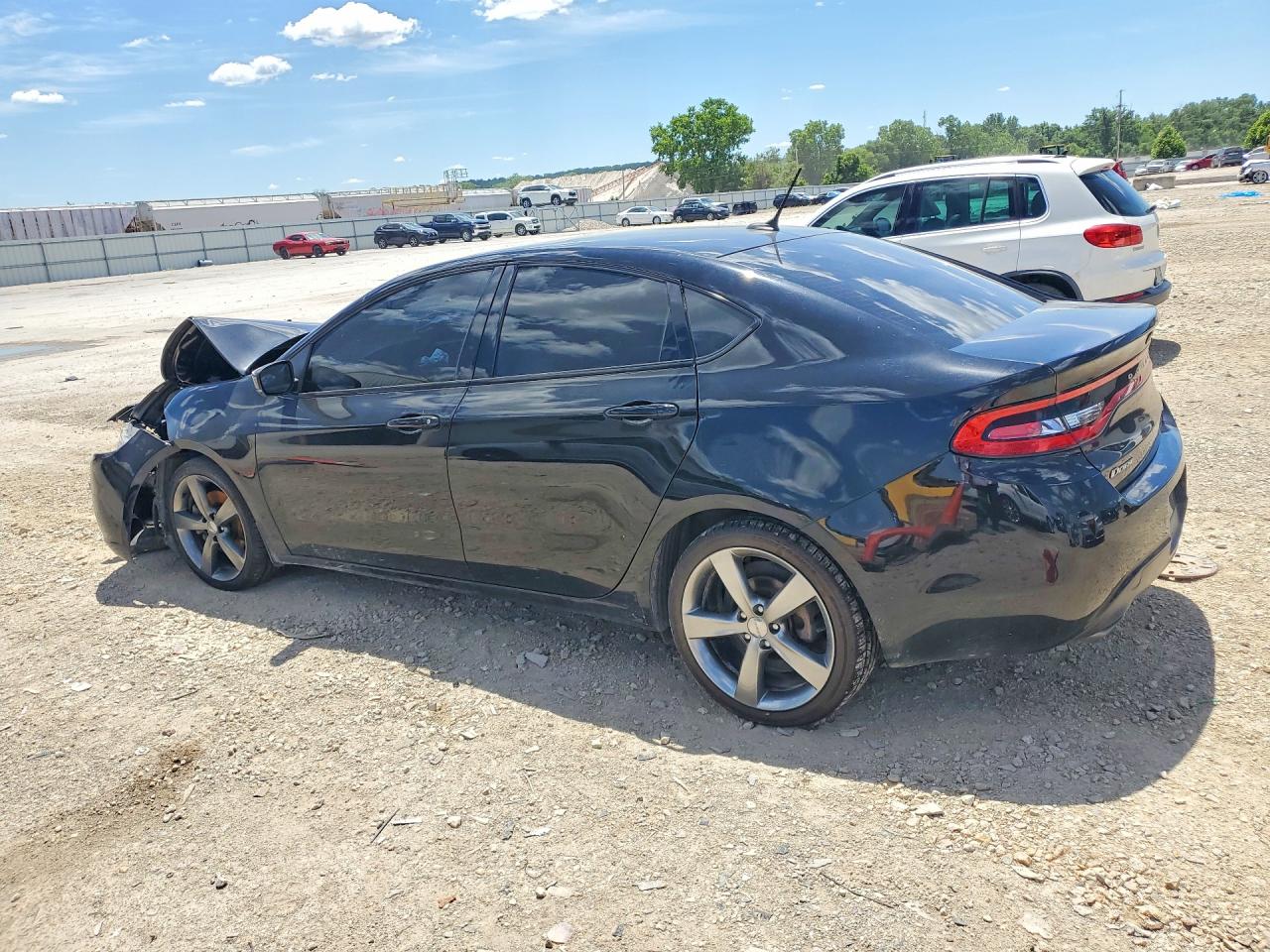 2015 Dodge Dart Gt Black vin: 1C3CDFEB5FD142011
